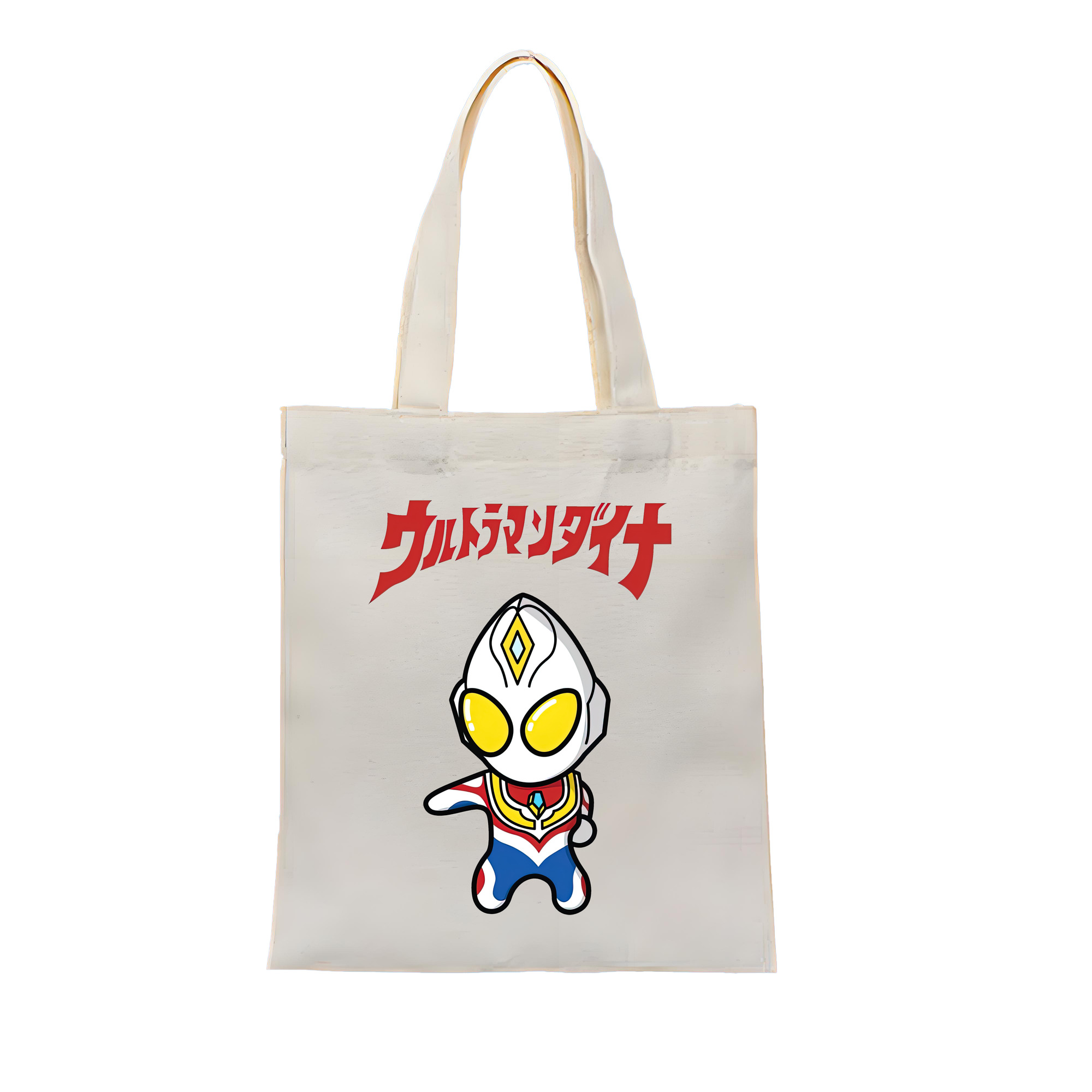 （画像用） ウルトラマン Ultraman 縦型キャンバス生地手提げバッグ　トートバッグ