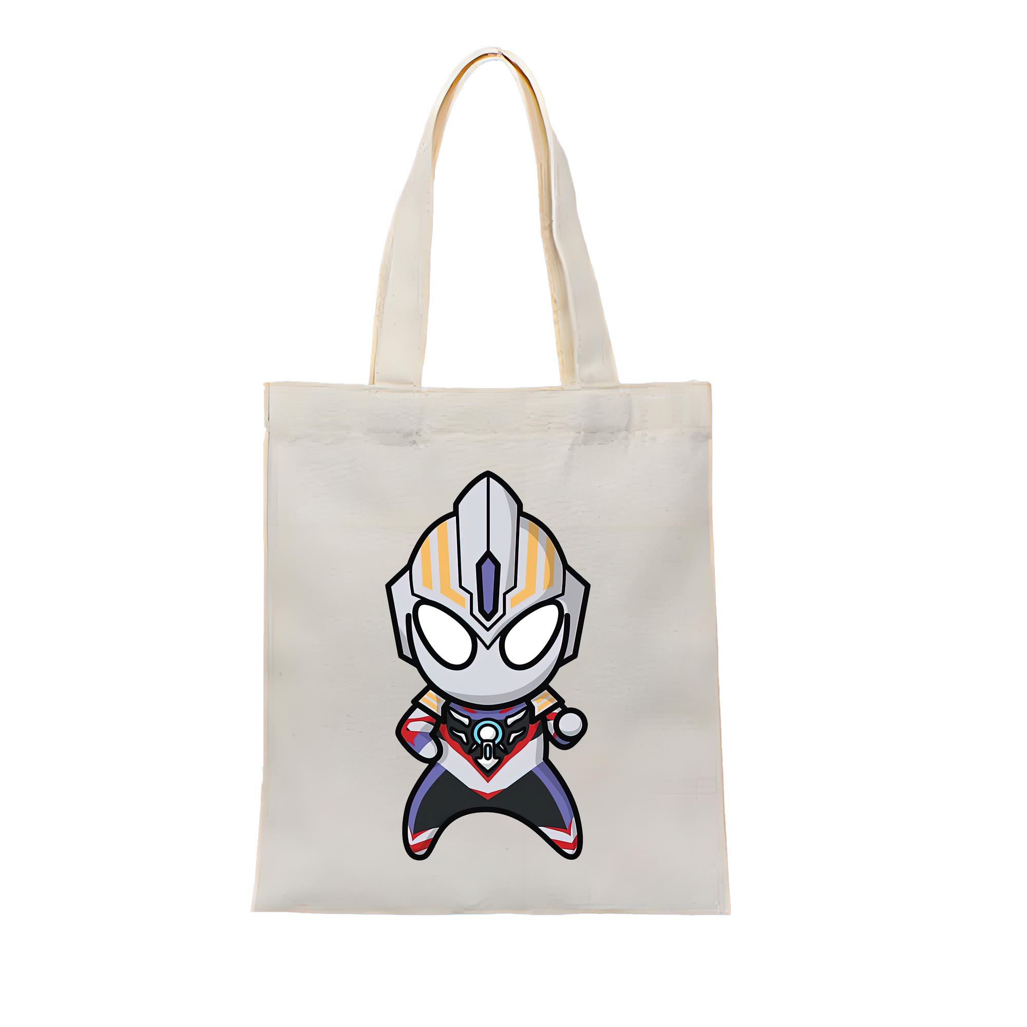 （画像用） ウルトラマン Ultraman 縦型キャンバス生地手提げバッグ　トートバッグ
