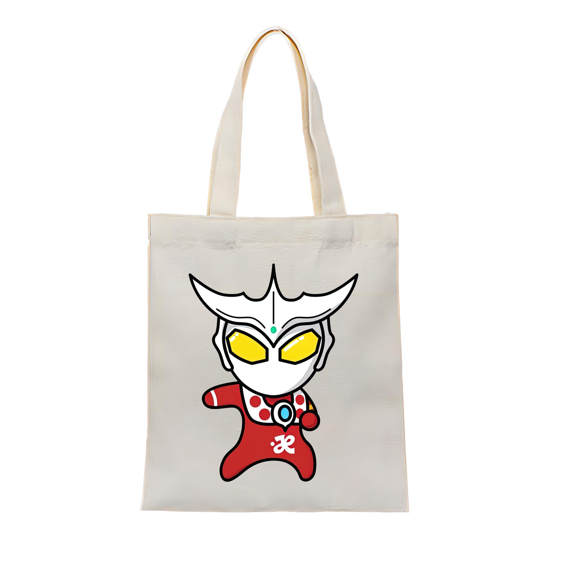 （画像用） ウルトラマン Ultraman 縦型キャンバス生地手提げバッグ　トートバッグ