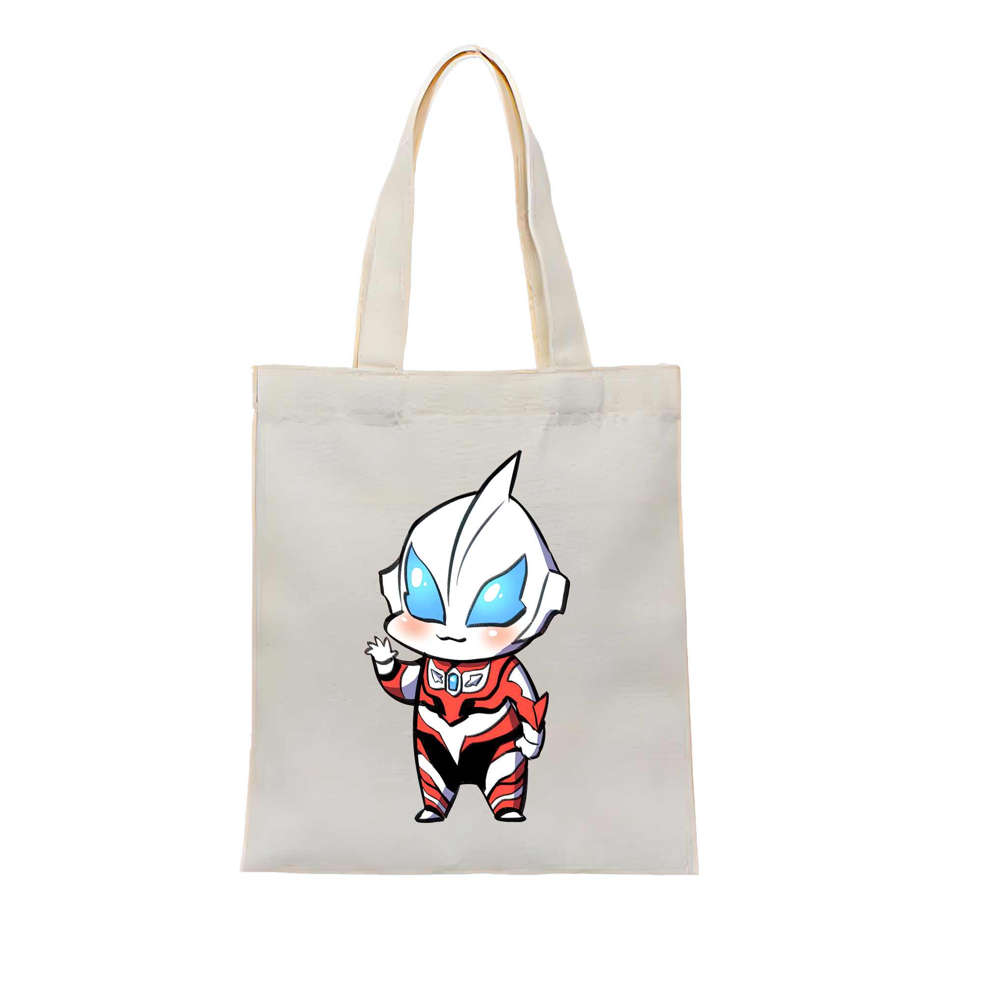 （画像用） ウルトラマン Ultraman 縦型キャンバス生地手提げバッグ　トートバッグ