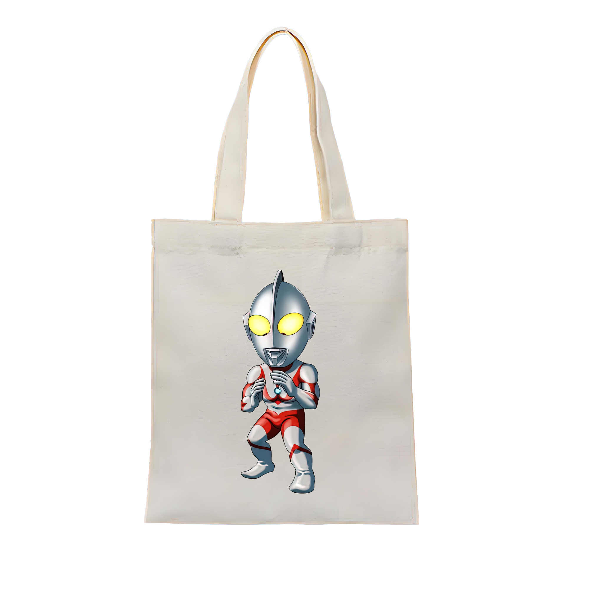 （画像用） ウルトラマン Ultraman 縦型キャンバス生地手提げバッグ　トートバッグ