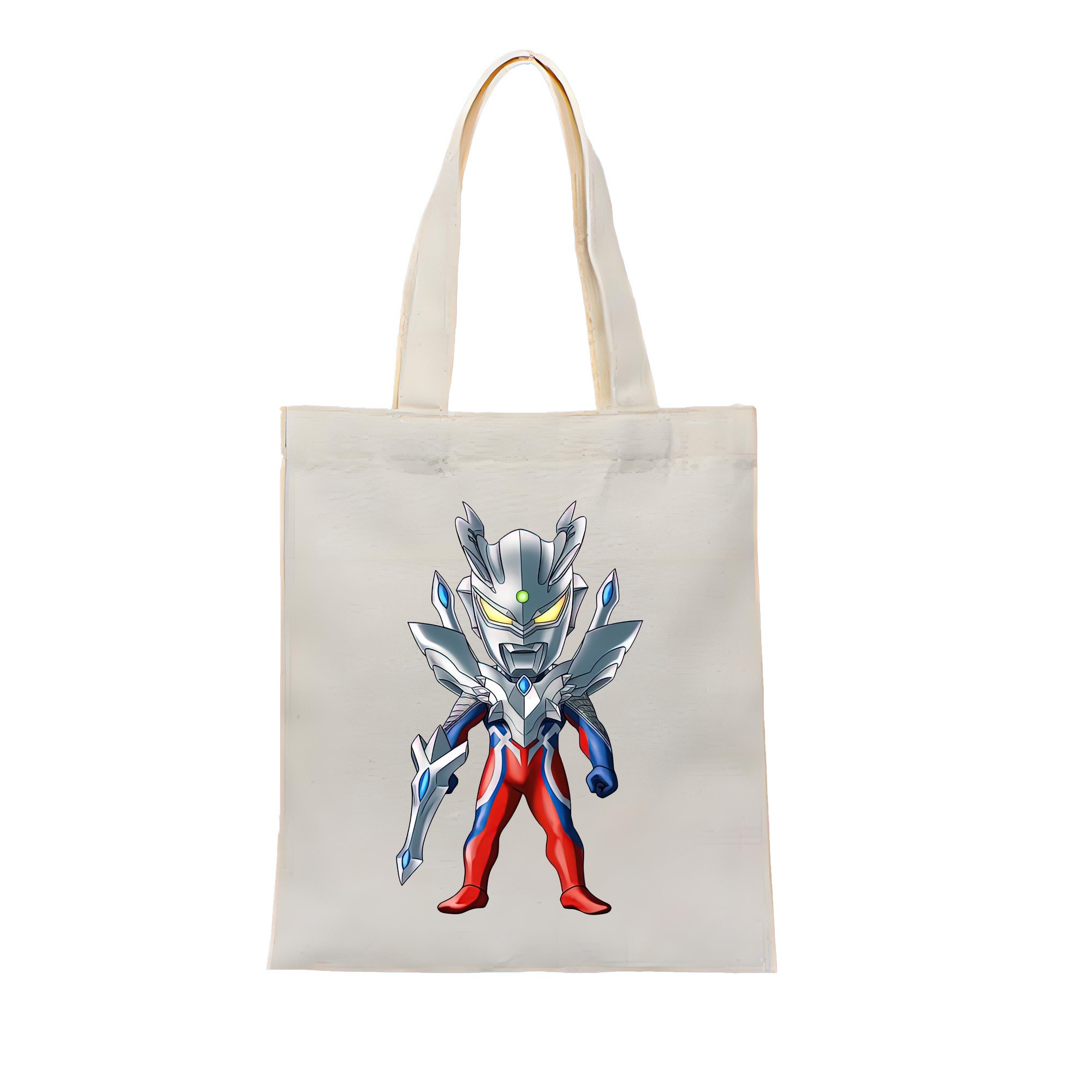 （画像用） ウルトラマン Ultraman 縦型キャンバス生地手提げバッグ　トートバッグ