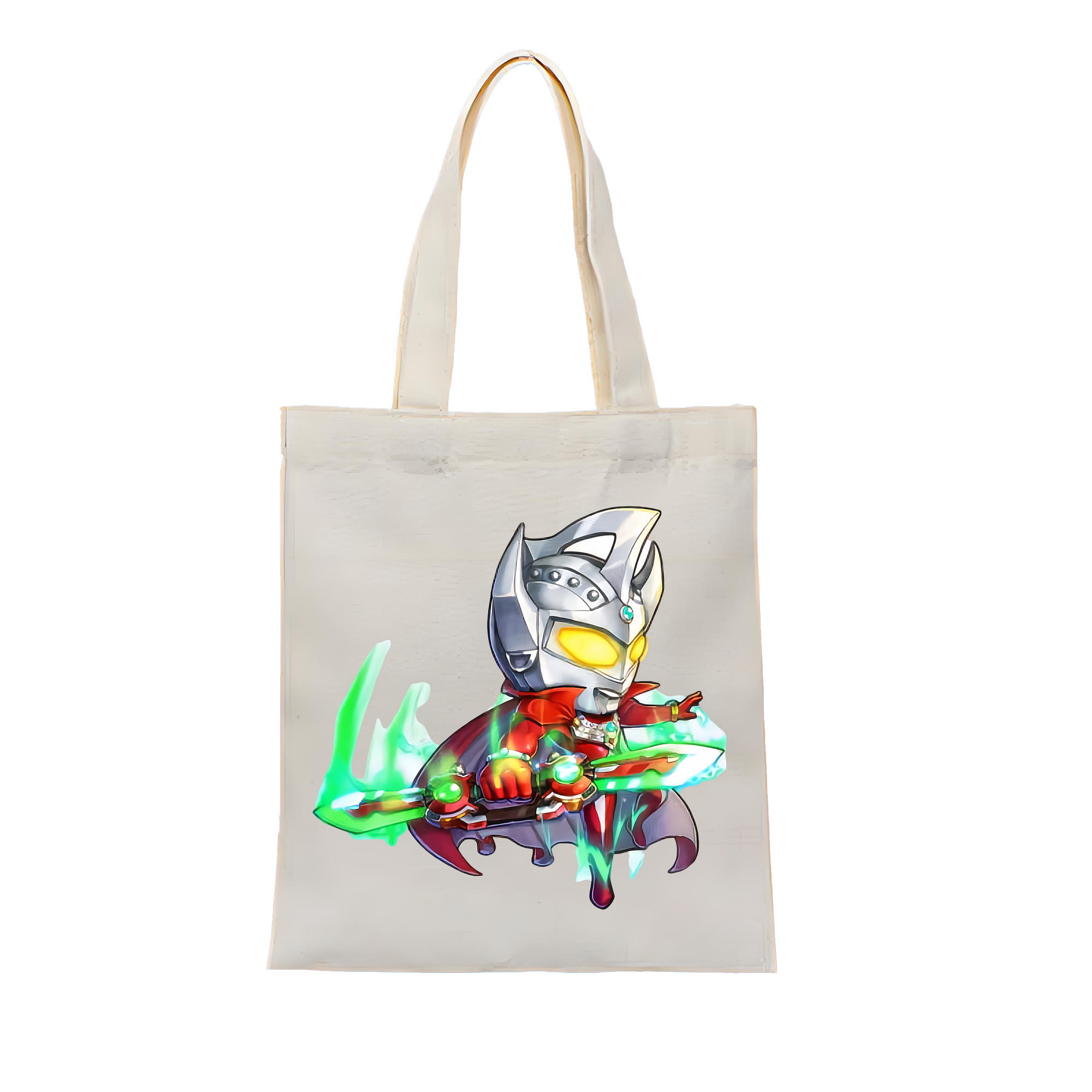 （画像用） ウルトラマン Ultraman 縦型キャンバス生地手提げバッグ　トートバッグ