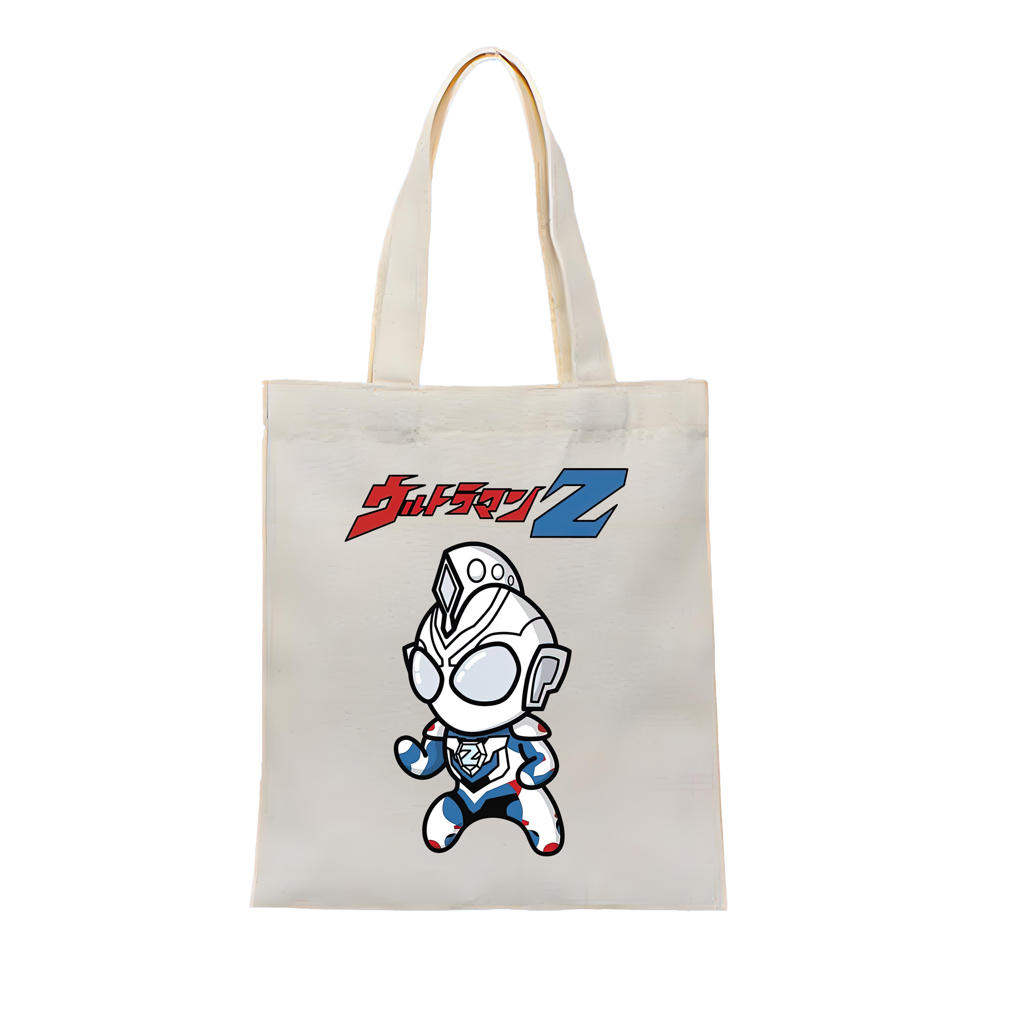 （画像用） ウルトラマン Ultraman 縦型キャンバス生地手提げバッグ　トートバッグ
