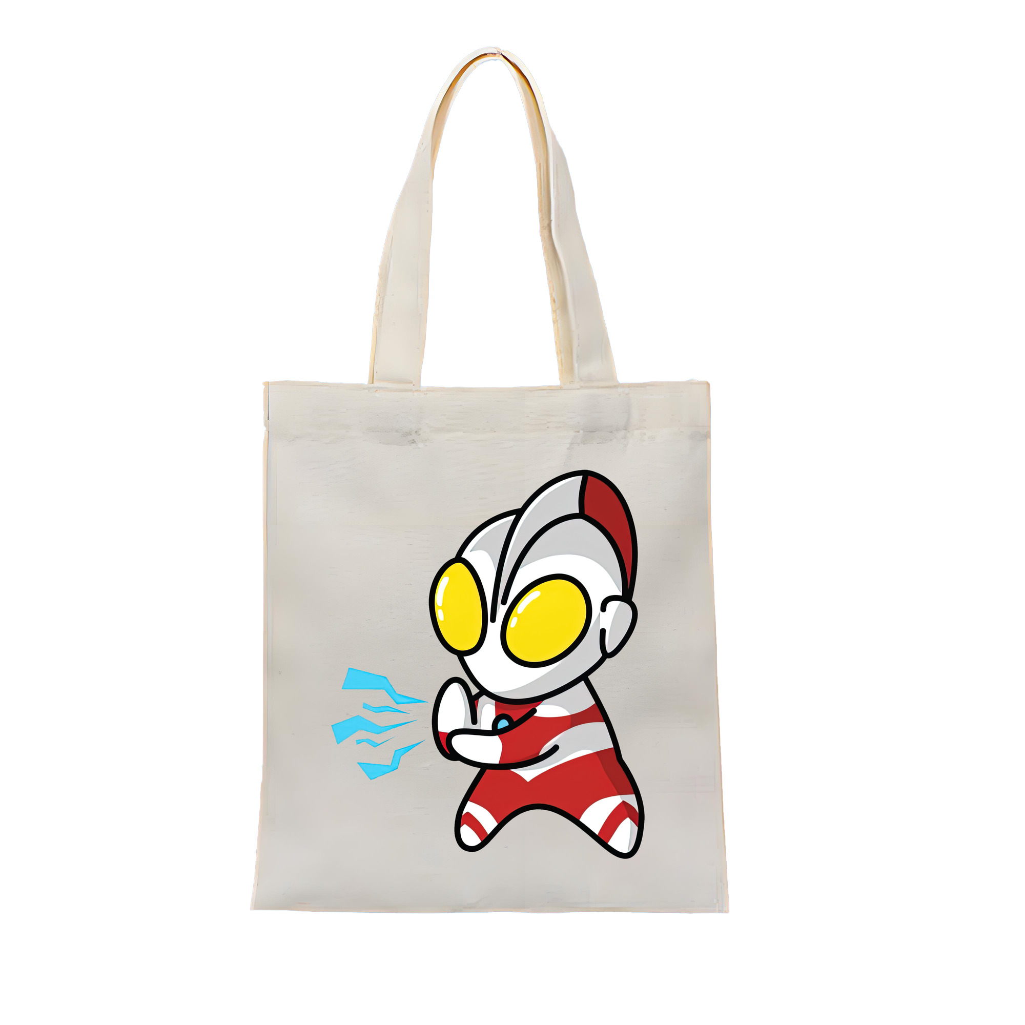 （画像用） ウルトラマン Ultraman 縦型キャンバス生地手提げバッグ　トートバッグ