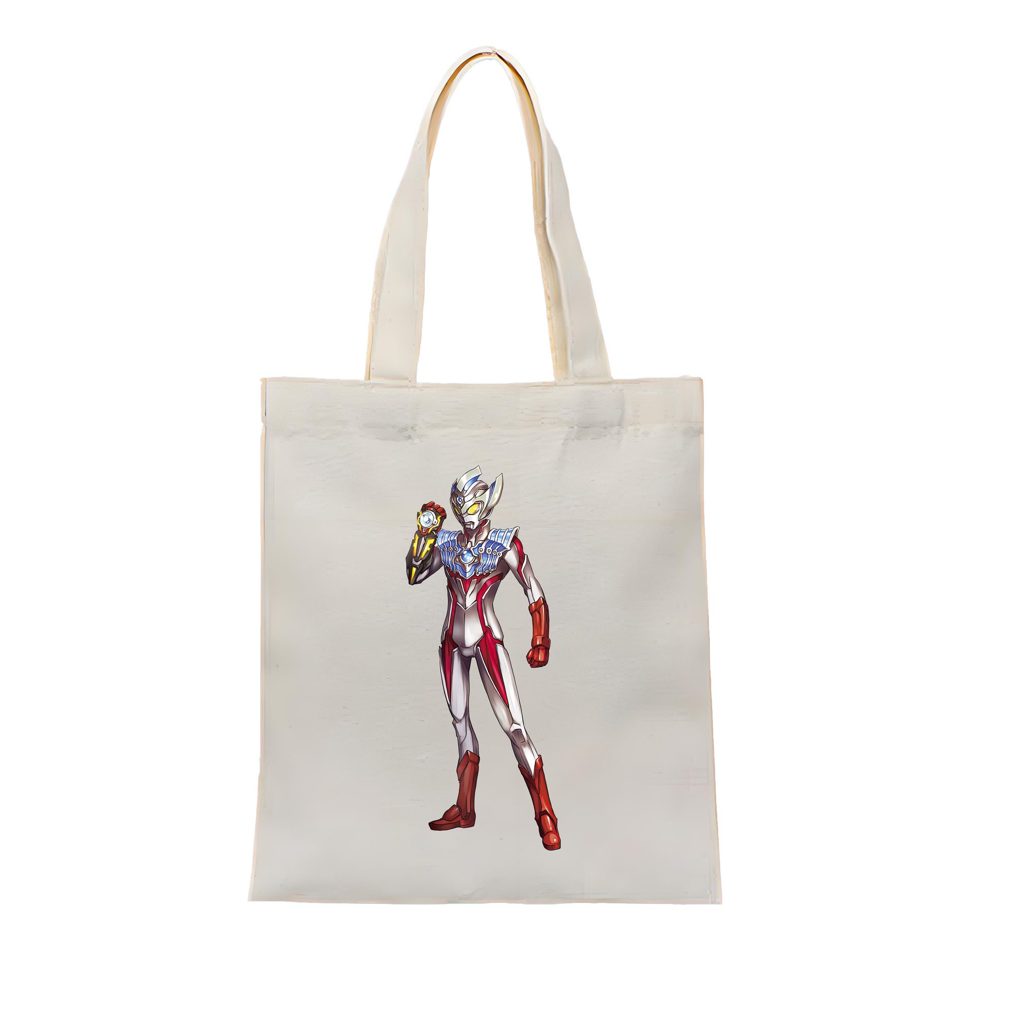 （画像用） ウルトラマン Ultraman 縦型キャンバス生地手提げバッグ　トートバッグ