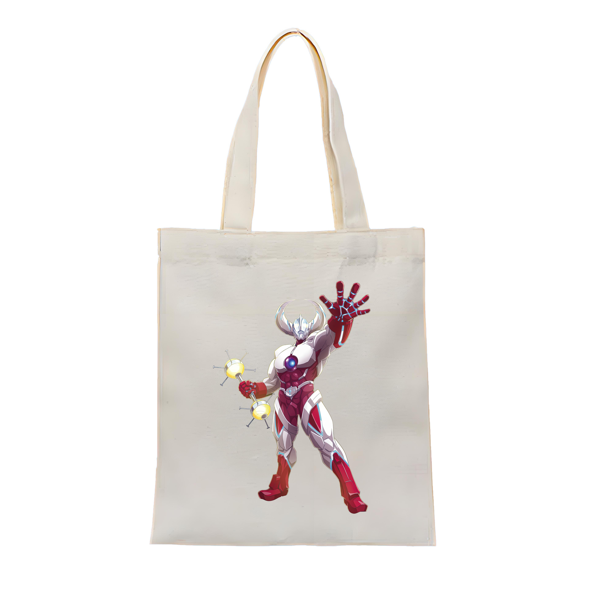 （画像用） ウルトラマン Ultraman 縦型キャンバス生地手提げバッグ　トートバッグ