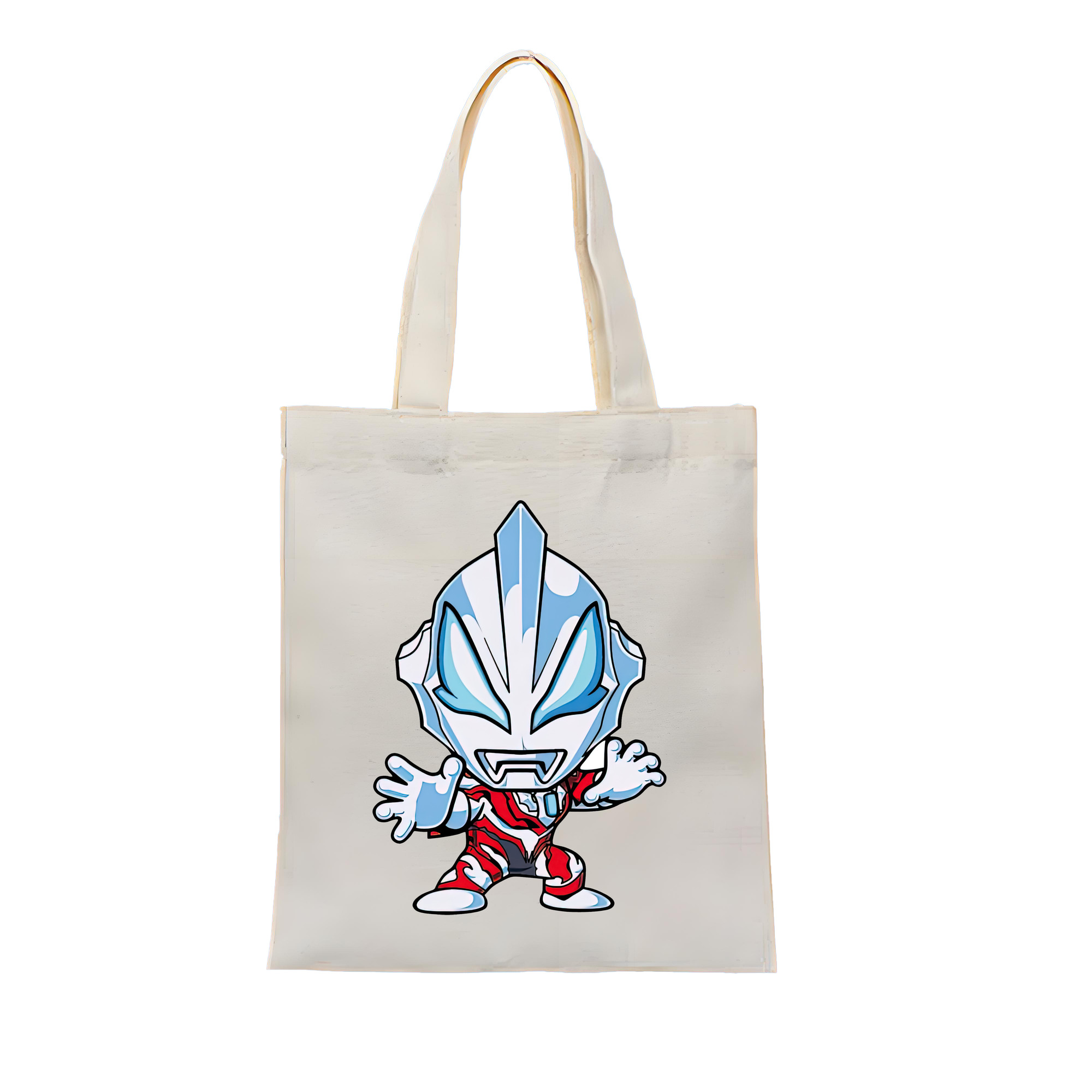 （画像用） ウルトラマン Ultraman 縦型キャンバス生地手提げバッグ　トートバッグ