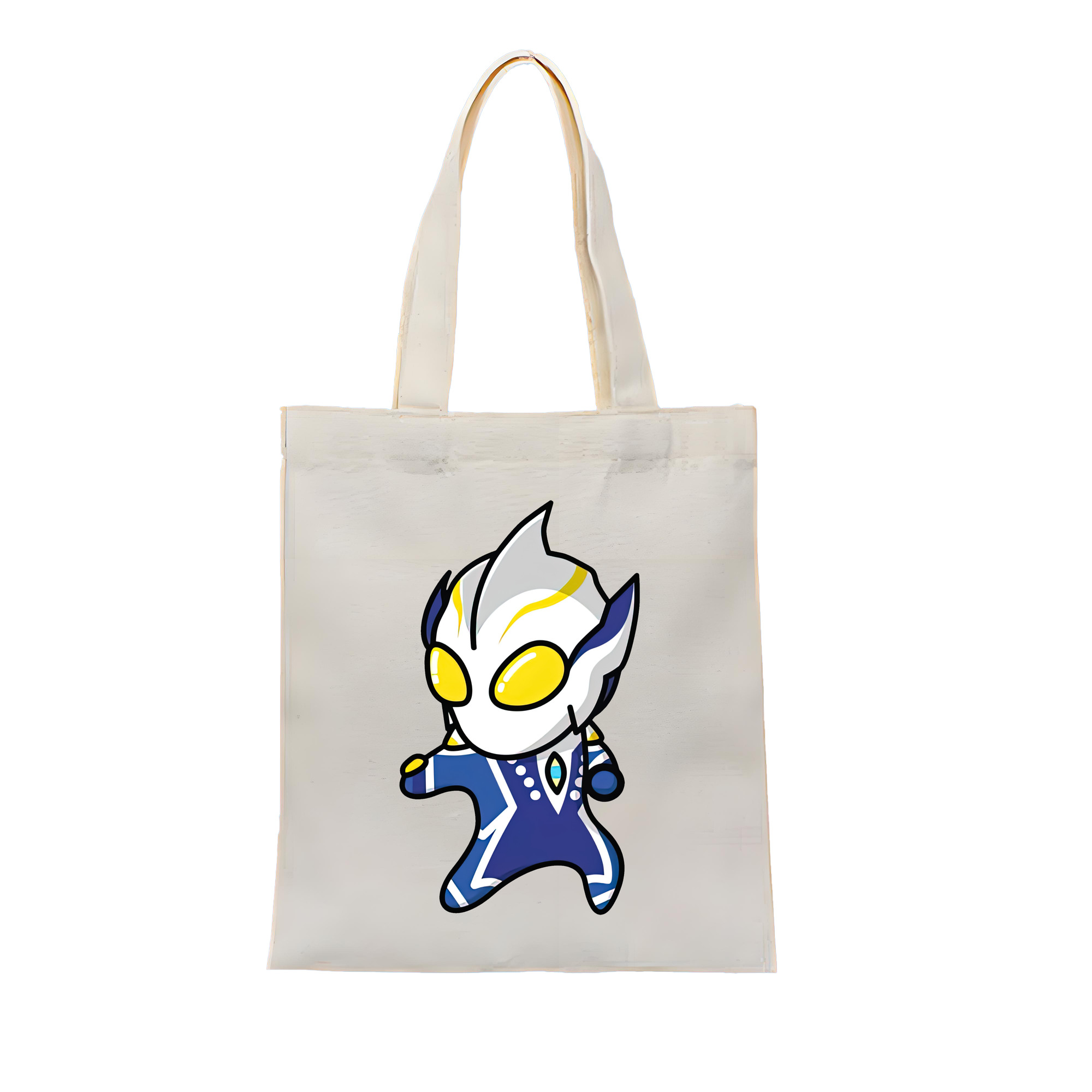 （画像用） ウルトラマン Ultraman 縦型キャンバス生地手提げバッグ　トートバッグ