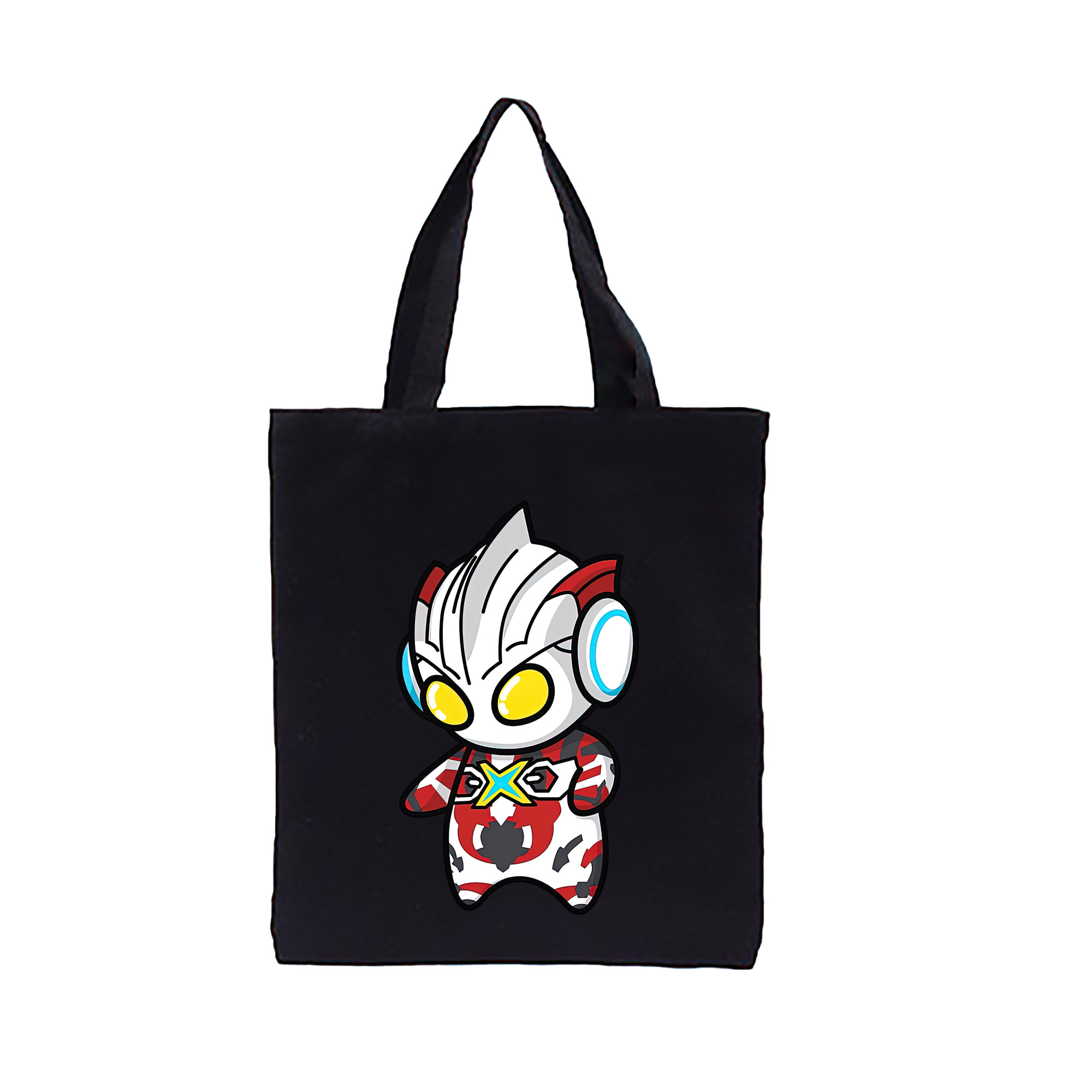 （画像用） ウルトラマン Ultraman 縦型キャンバス生地手提げバッグ　トートバッグ