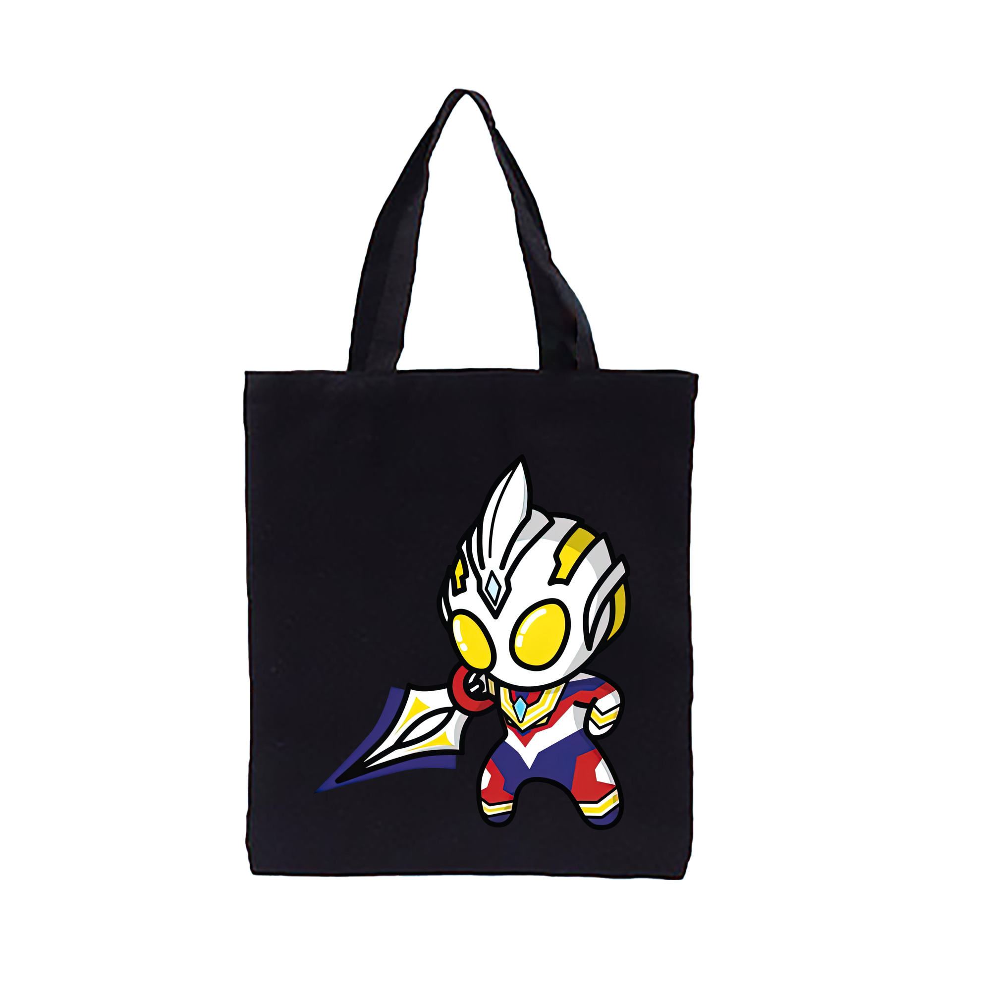 （画像用） ウルトラマン Ultraman 縦型キャンバス生地手提げバッグ　トートバッグ