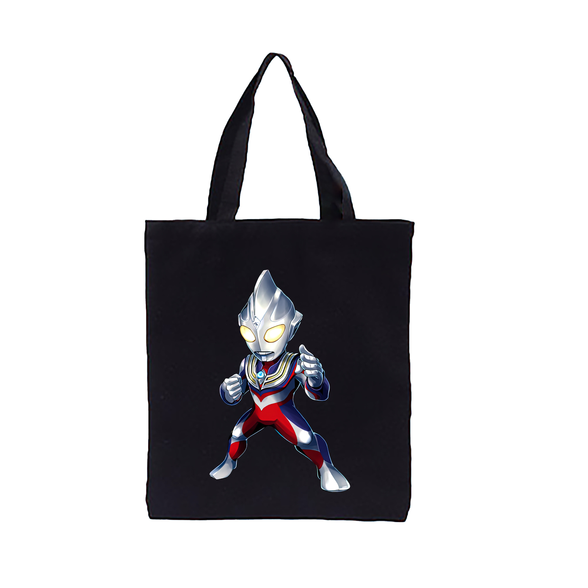（画像用） ウルトラマン Ultraman 縦型キャンバス生地手提げバッグ　トートバッグ