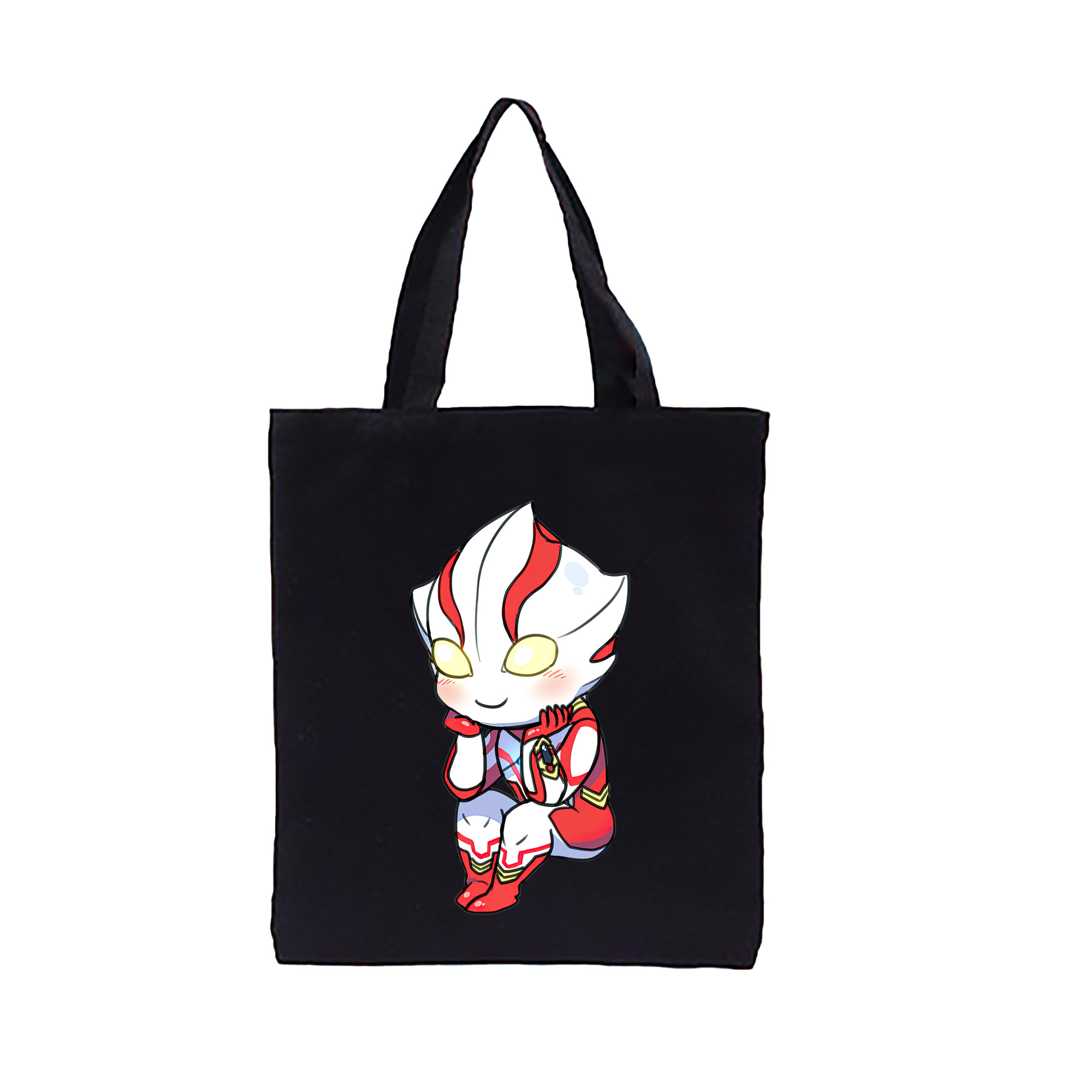 （画像用） ウルトラマン Ultraman 縦型キャンバス生地手提げバッグ　トートバッグ