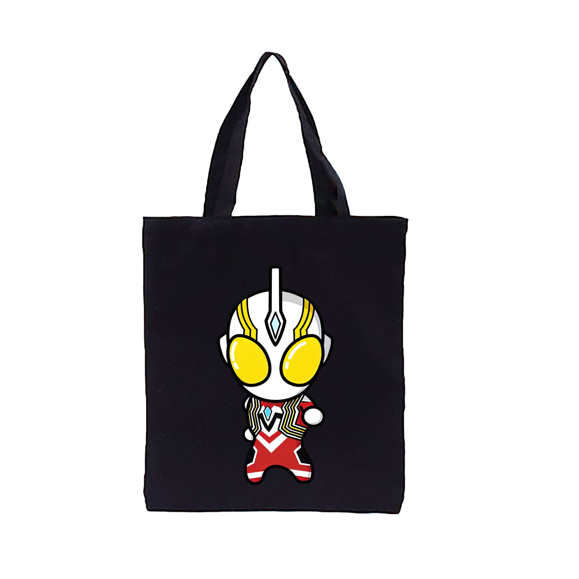 （画像用） ウルトラマン Ultraman 縦型キャンバス生地手提げバッグ　トートバッグ