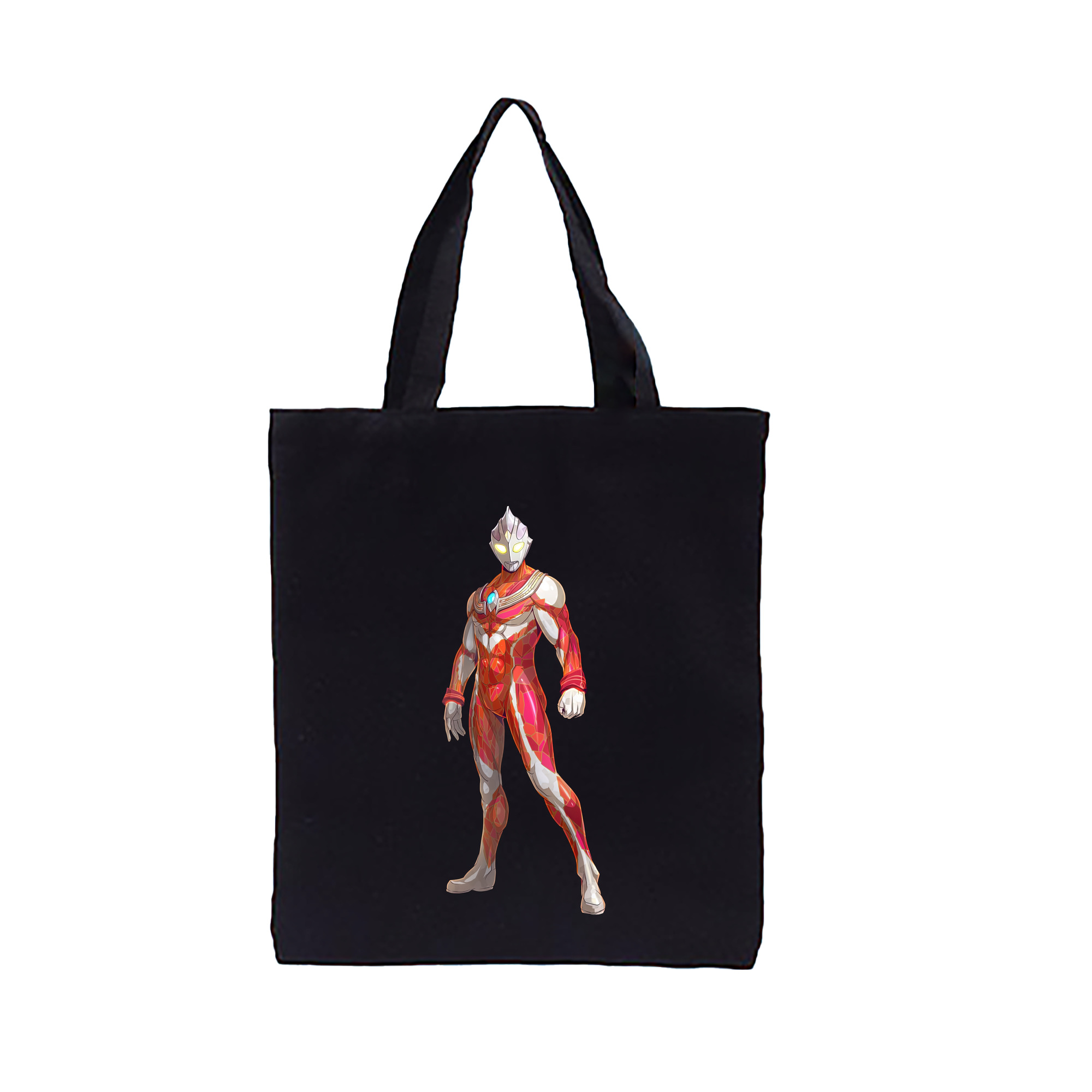 （画像用） ウルトラマン Ultraman 縦型キャンバス生地手提げバッグ　トートバッグ