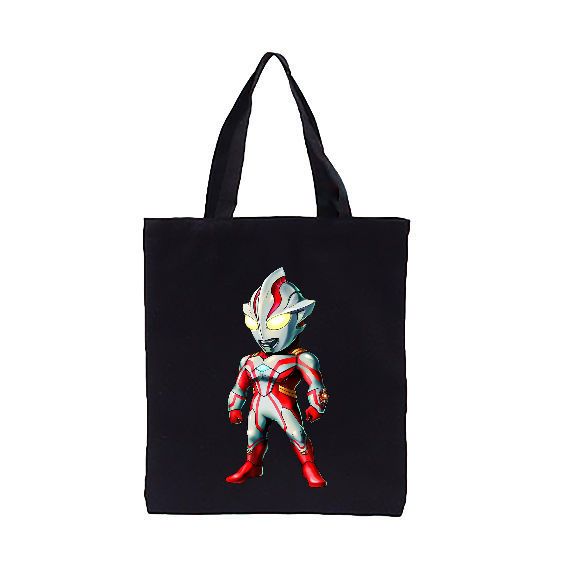 （画像用） ウルトラマン Ultraman 縦型キャンバス生地手提げバッグ　トートバッグ