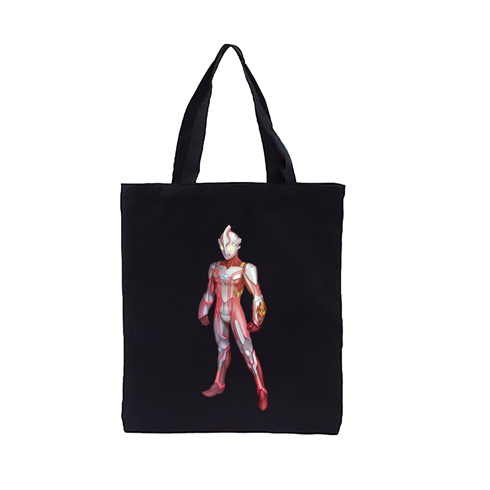 （画像用） ウルトラマン Ultraman 縦型キャンバス生地手提げバッグ　トートバッグ