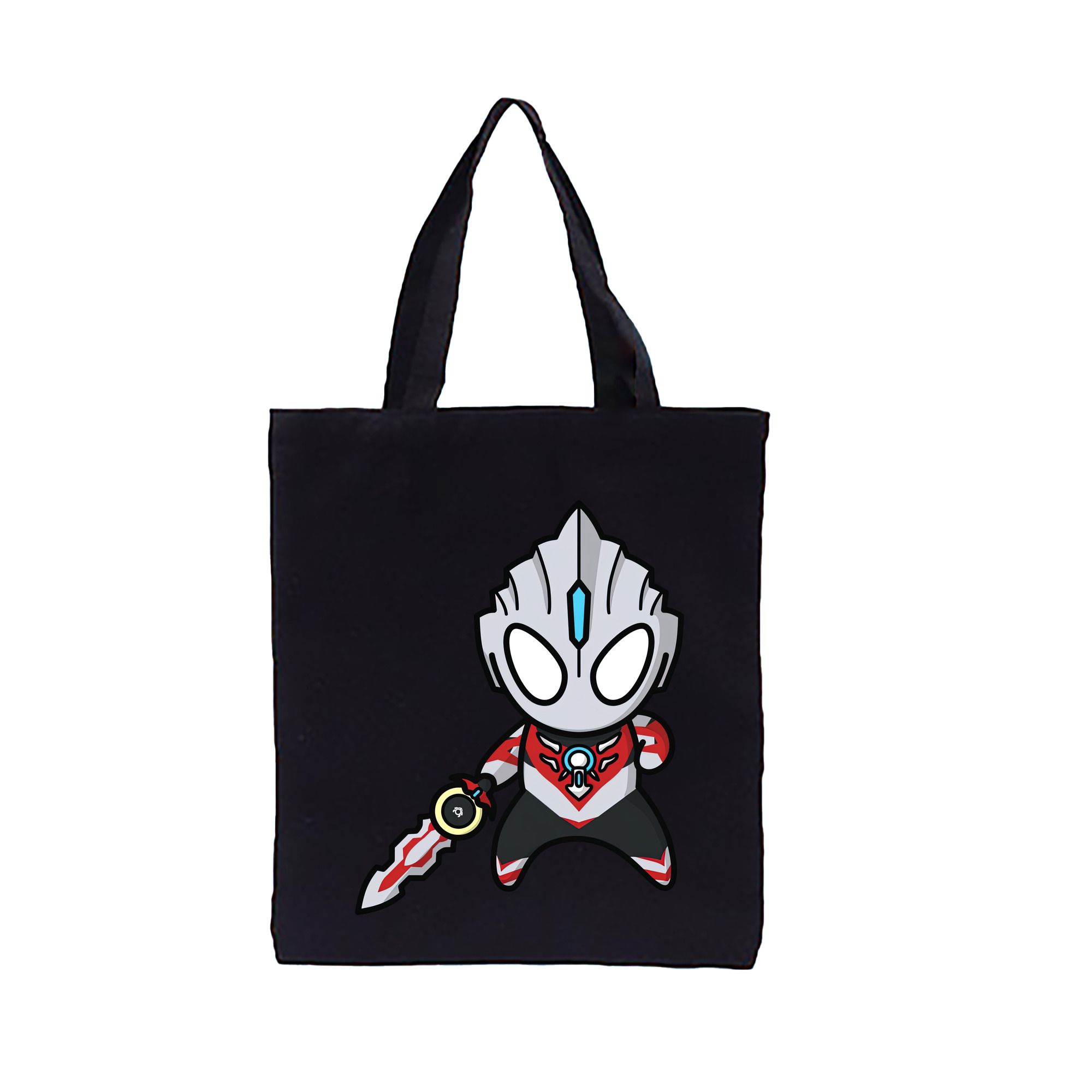 （画像用） ウルトラマン Ultraman 縦型キャンバス生地手提げバッグ　トートバッグ