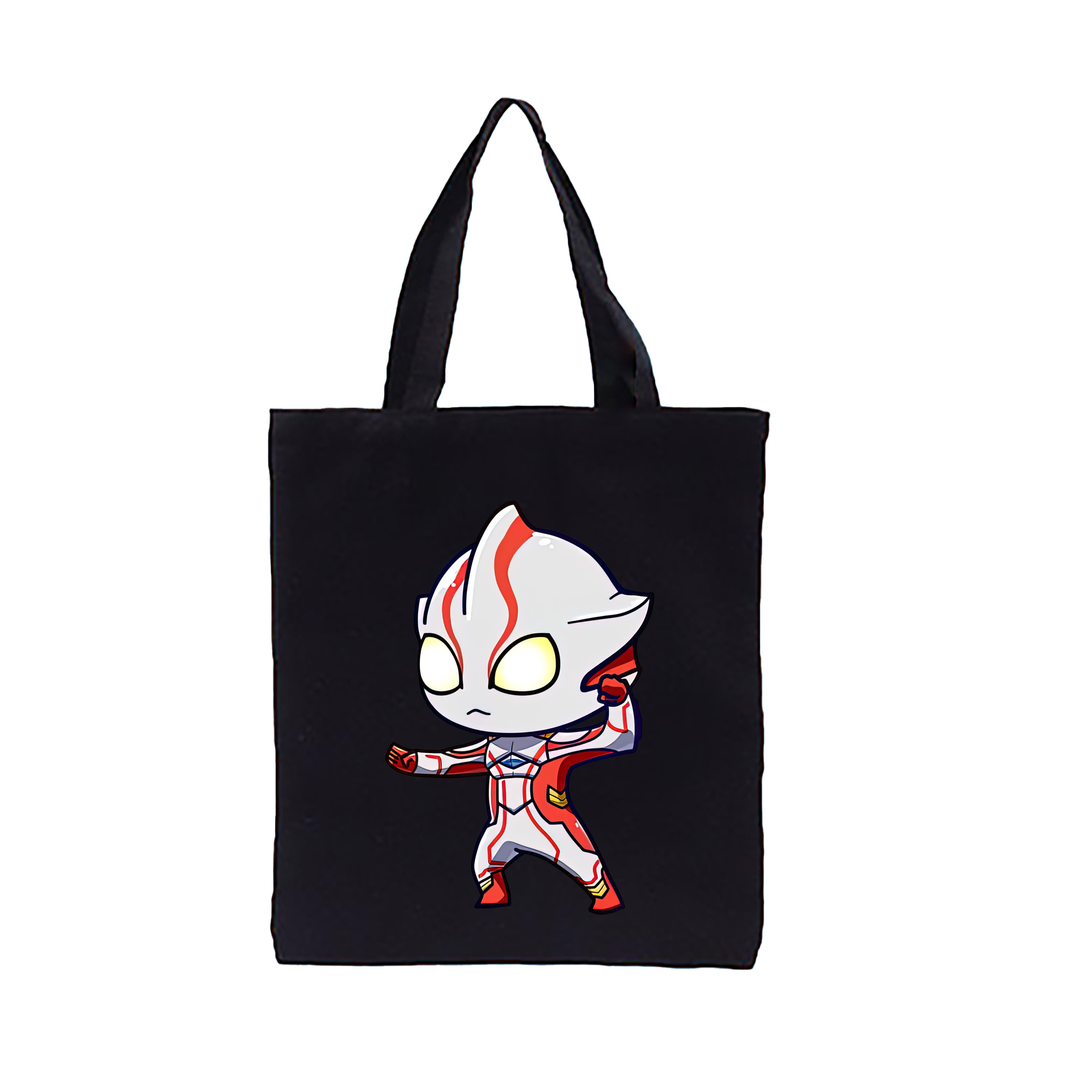 （画像用） ウルトラマン Ultraman 縦型キャンバス生地手提げバッグ　トートバッグ