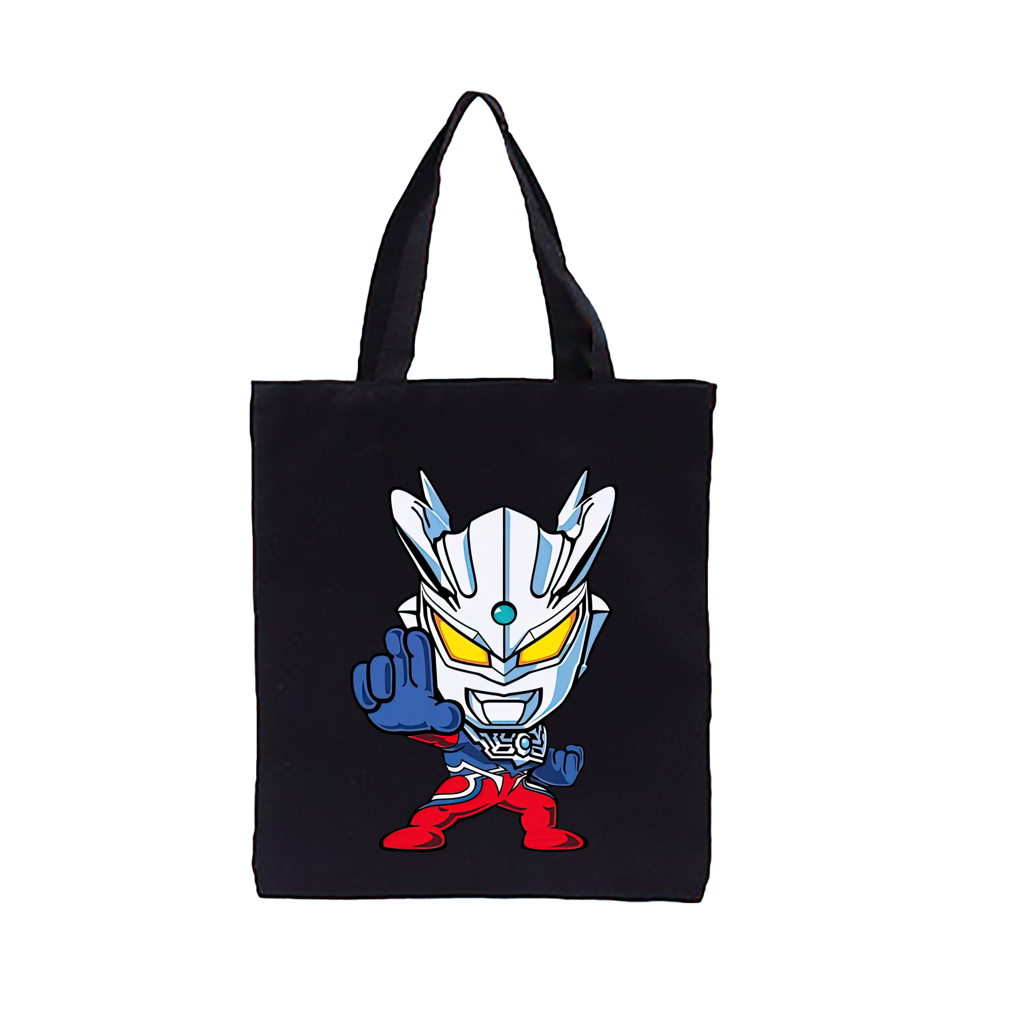 （画像用） ウルトラマン Ultraman 縦型キャンバス生地手提げバッグ　トートバッグ