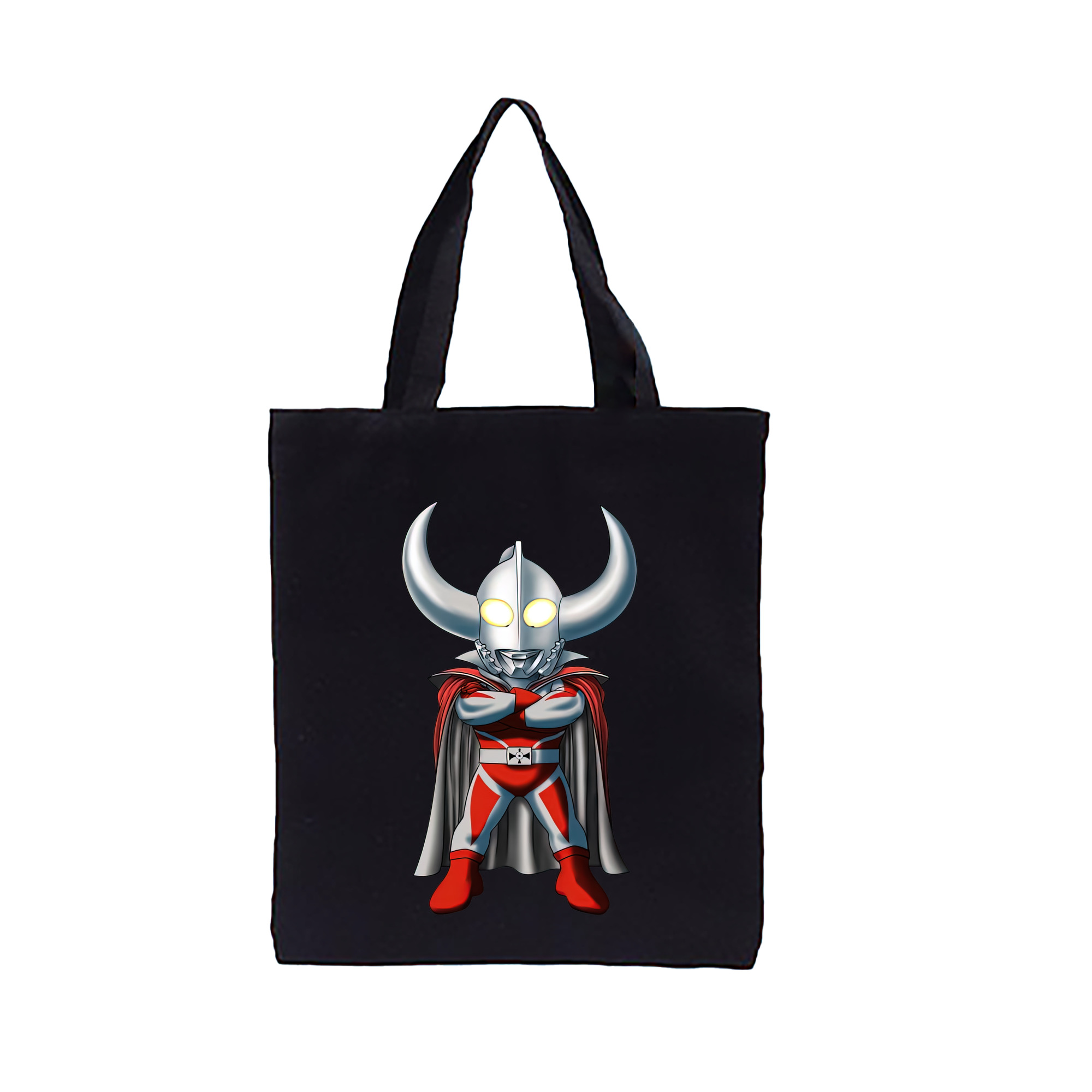（画像用） ウルトラマン Ultraman 縦型キャンバス生地手提げバッグ　トートバッグ