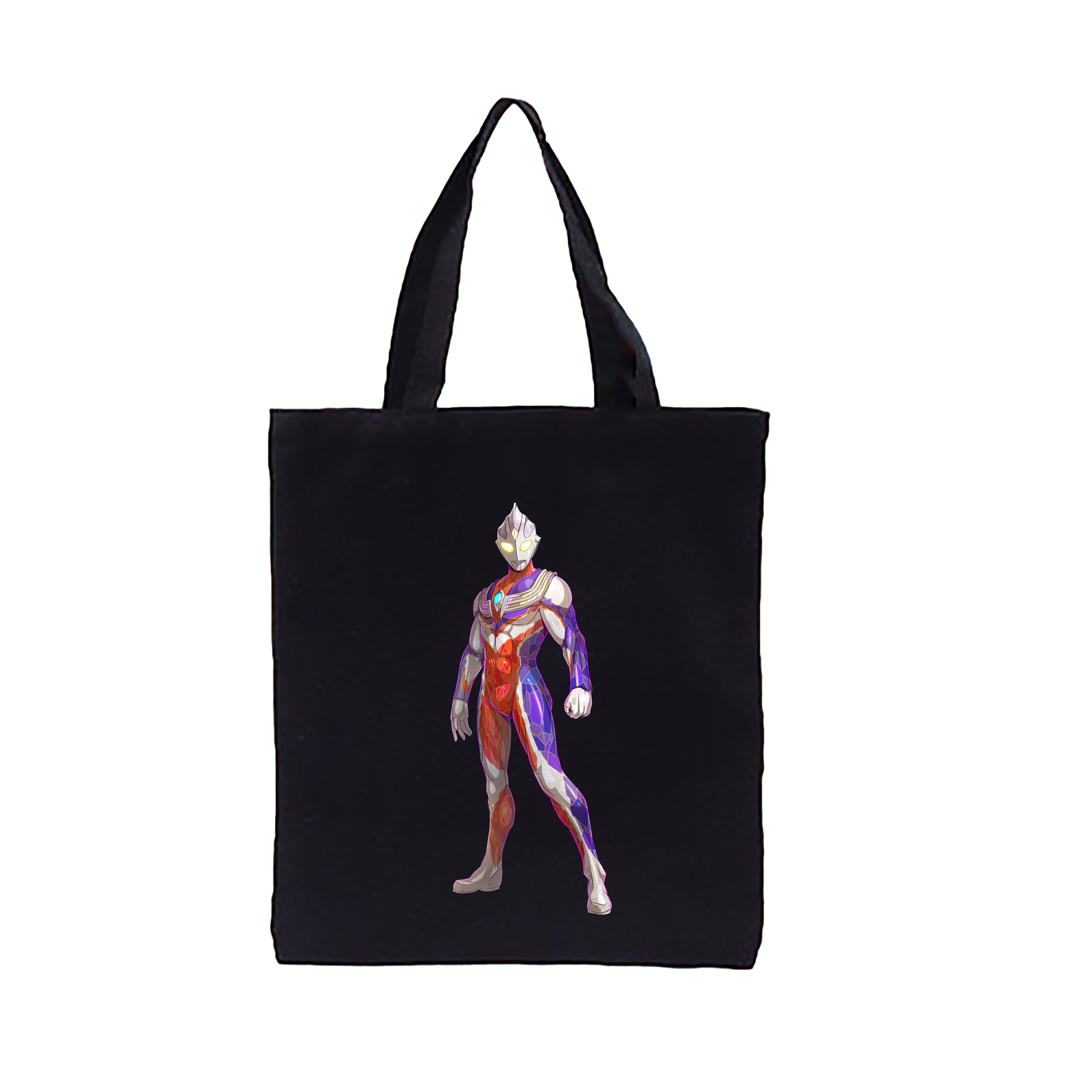 （画像用） ウルトラマン Ultraman 縦型キャンバス生地手提げバッグ　トートバッグ