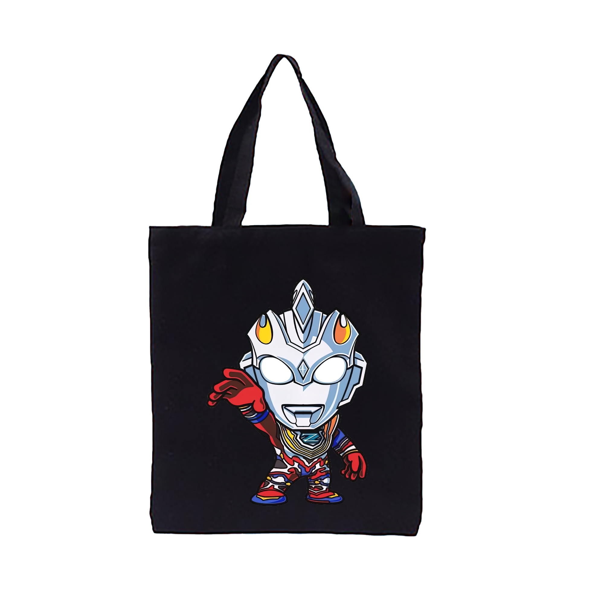 （画像用） ウルトラマン Ultraman 縦型キャンバス生地手提げバッグ　トートバッグ