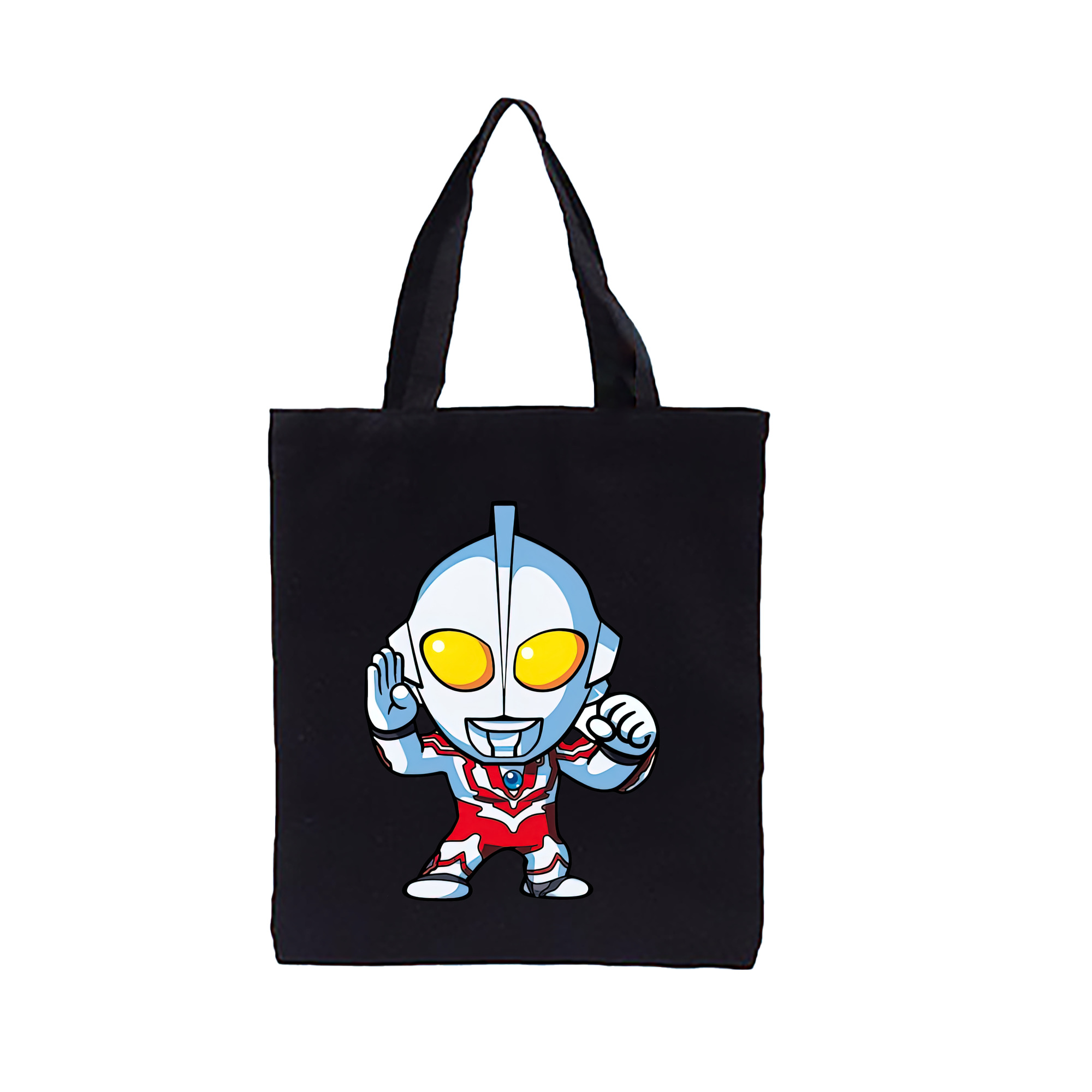 （画像用） ウルトラマン Ultraman 縦型キャンバス生地手提げバッグ　トートバッグ