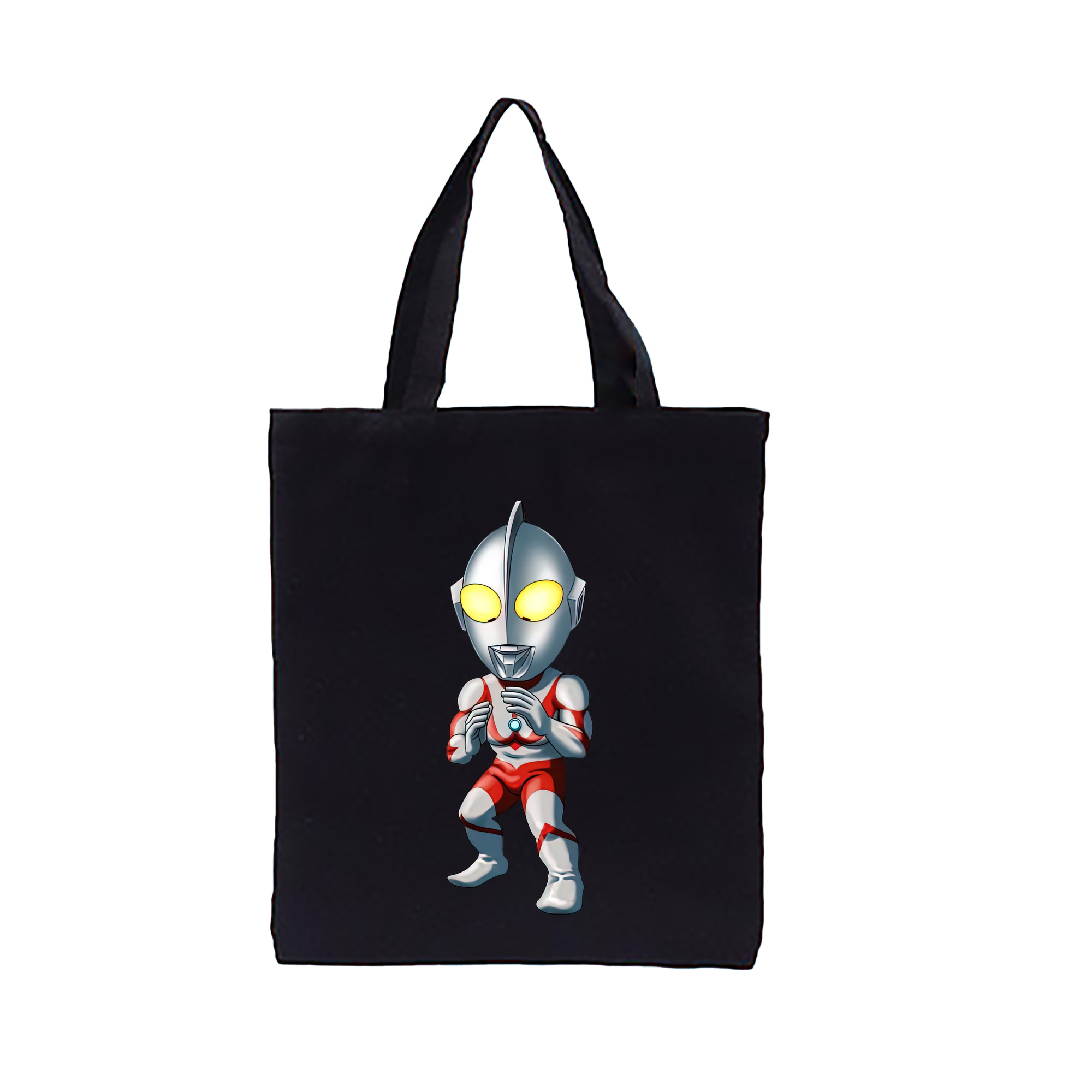 （画像用） ウルトラマン Ultraman 縦型キャンバス生地手提げバッグ　トートバッグ