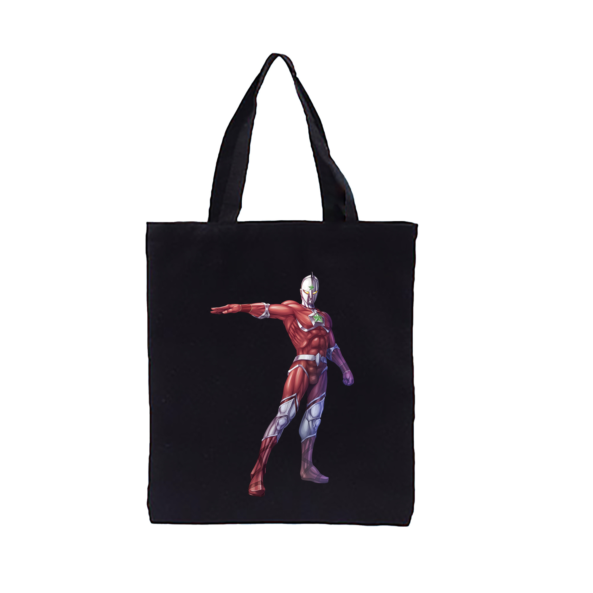 （画像用） ウルトラマン Ultraman 縦型キャンバス生地手提げバッグ　トートバッグ