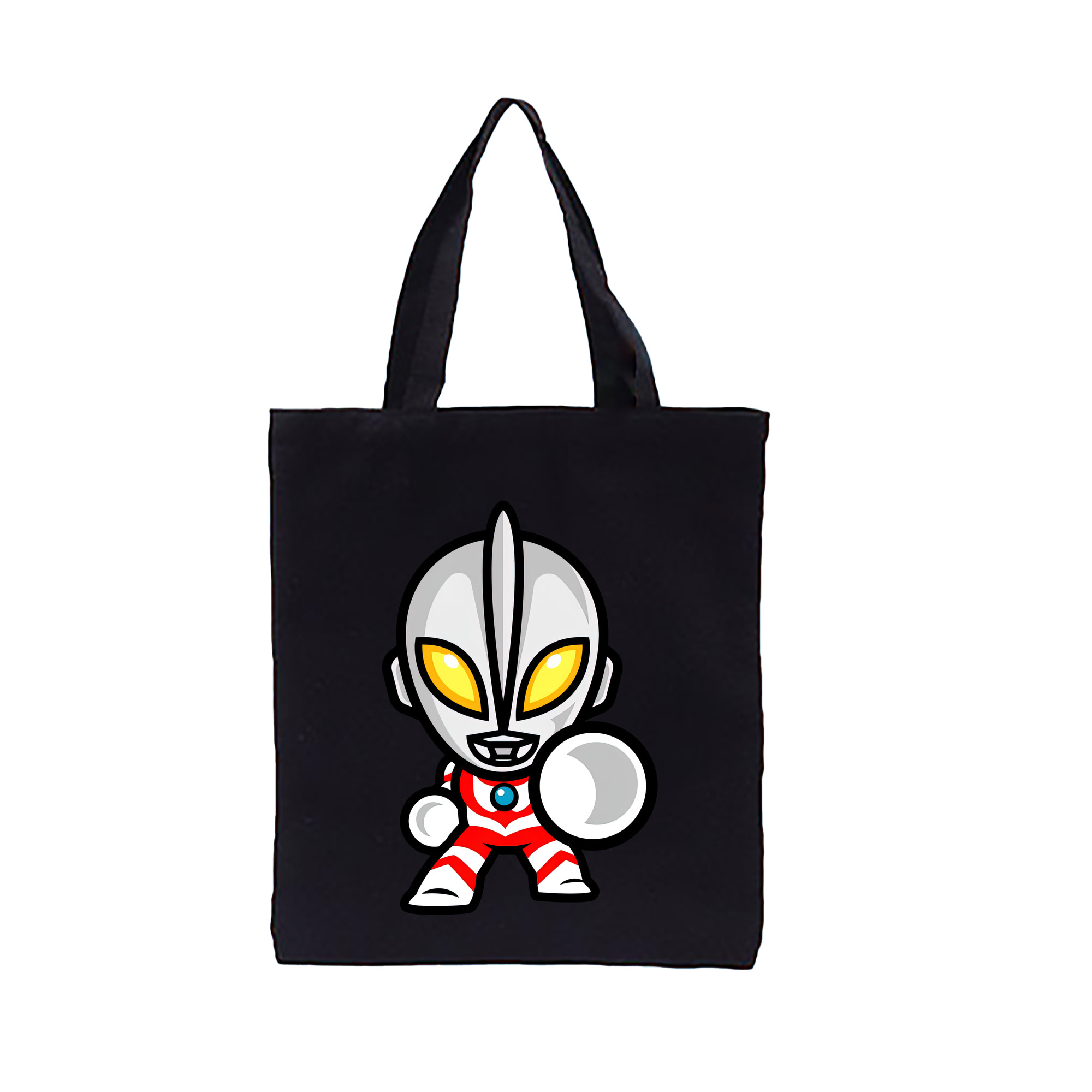 （画像用） ウルトラマン Ultraman 縦型キャンバス生地手提げバッグ　トートバッグ