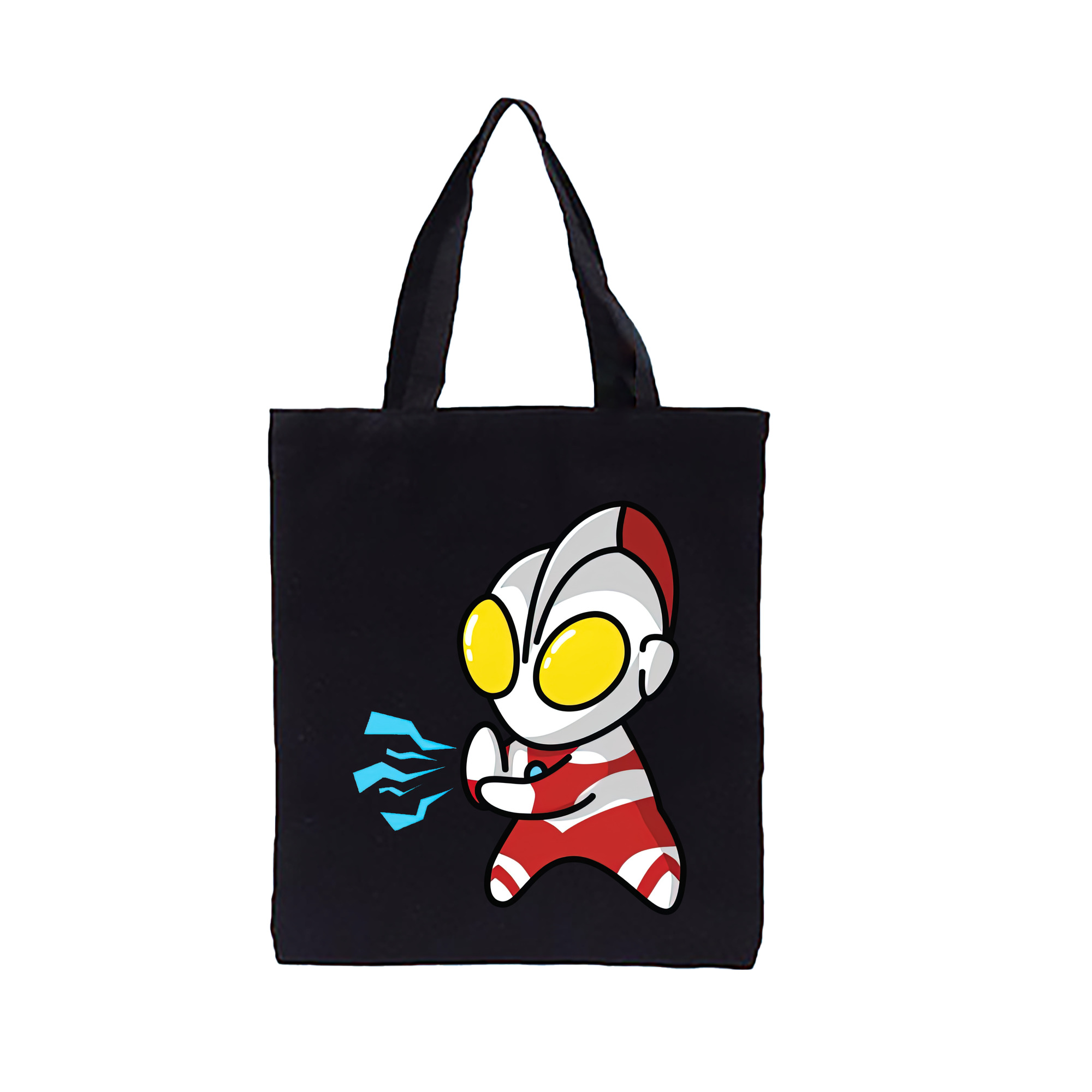 （画像用） ウルトラマン Ultraman 縦型キャンバス生地手提げバッグ　トートバッグ