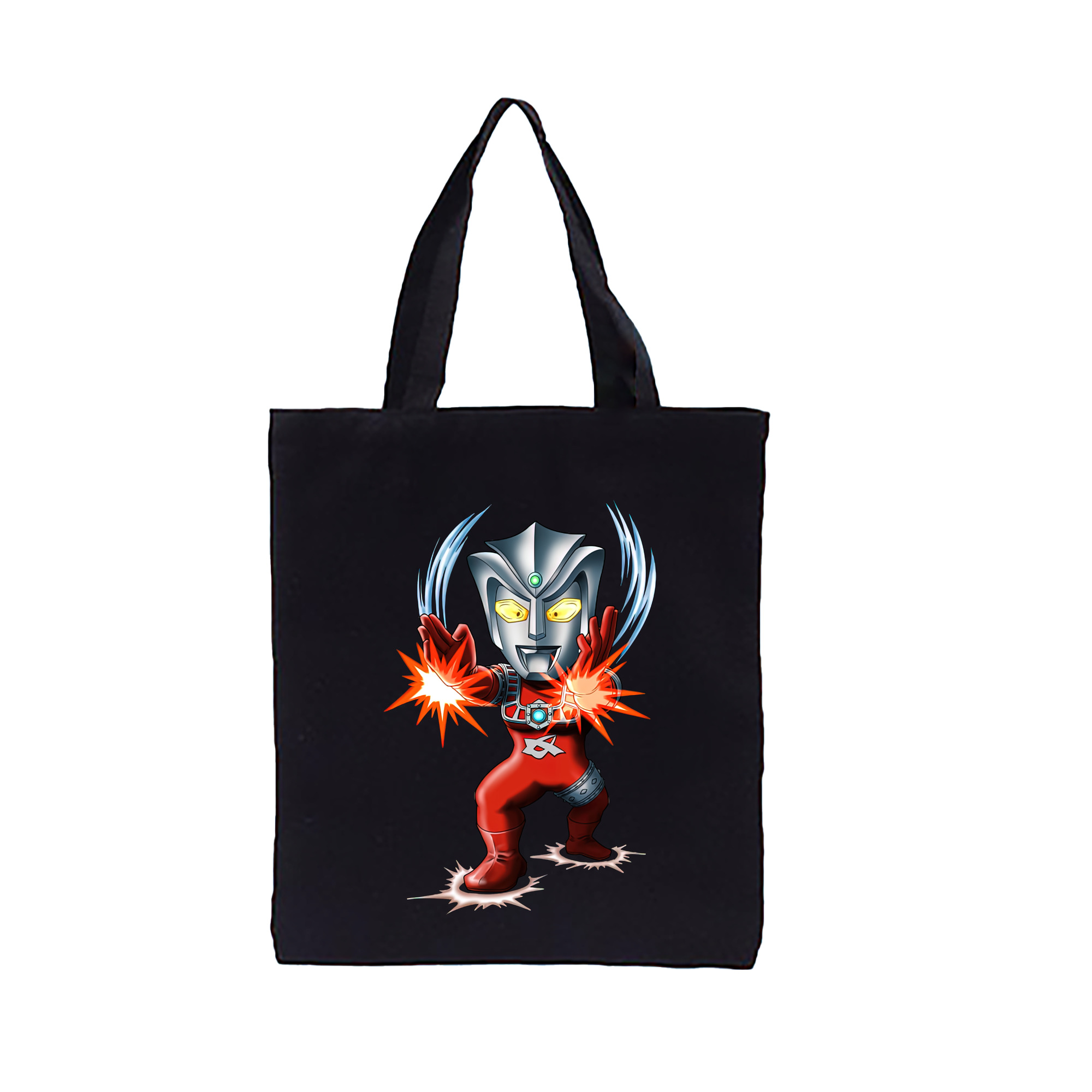 （画像用） ウルトラマン Ultraman 縦型キャンバス生地手提げバッグ　トートバッグ