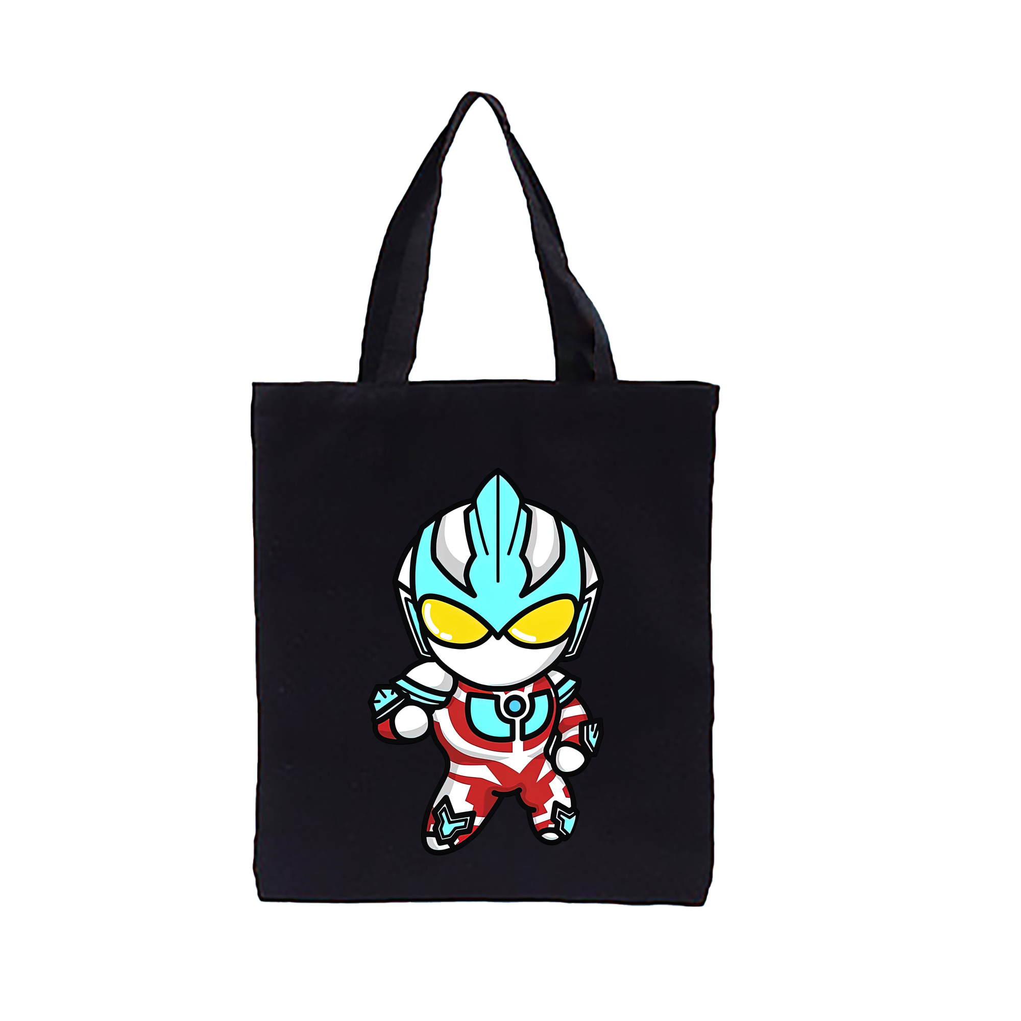 （画像用） ウルトラマン Ultraman 縦型キャンバス生地手提げバッグ　トートバッグ