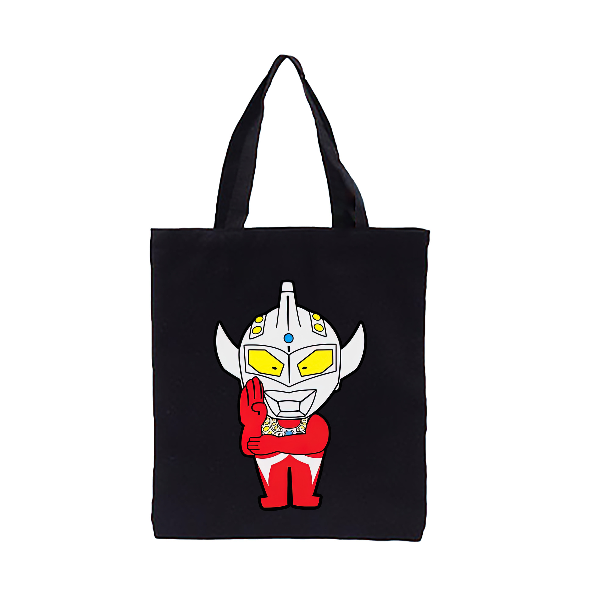 （画像用） ウルトラマン Ultraman 縦型キャンバス生地手提げバッグ　トートバッグ