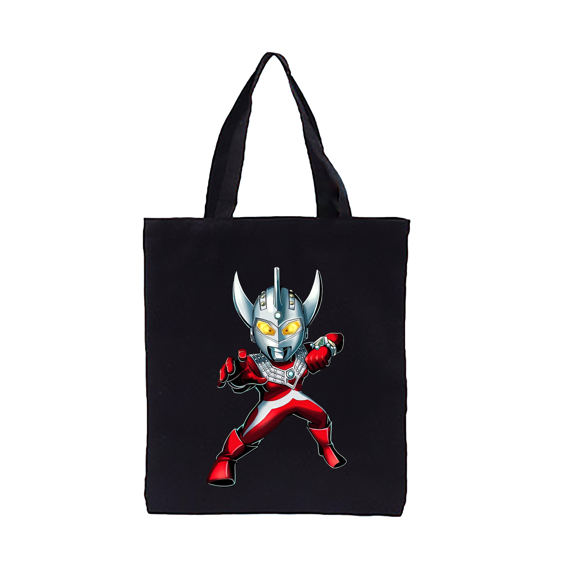 （画像用） ウルトラマン Ultraman 縦型キャンバス生地手提げバッグ　トートバッグ