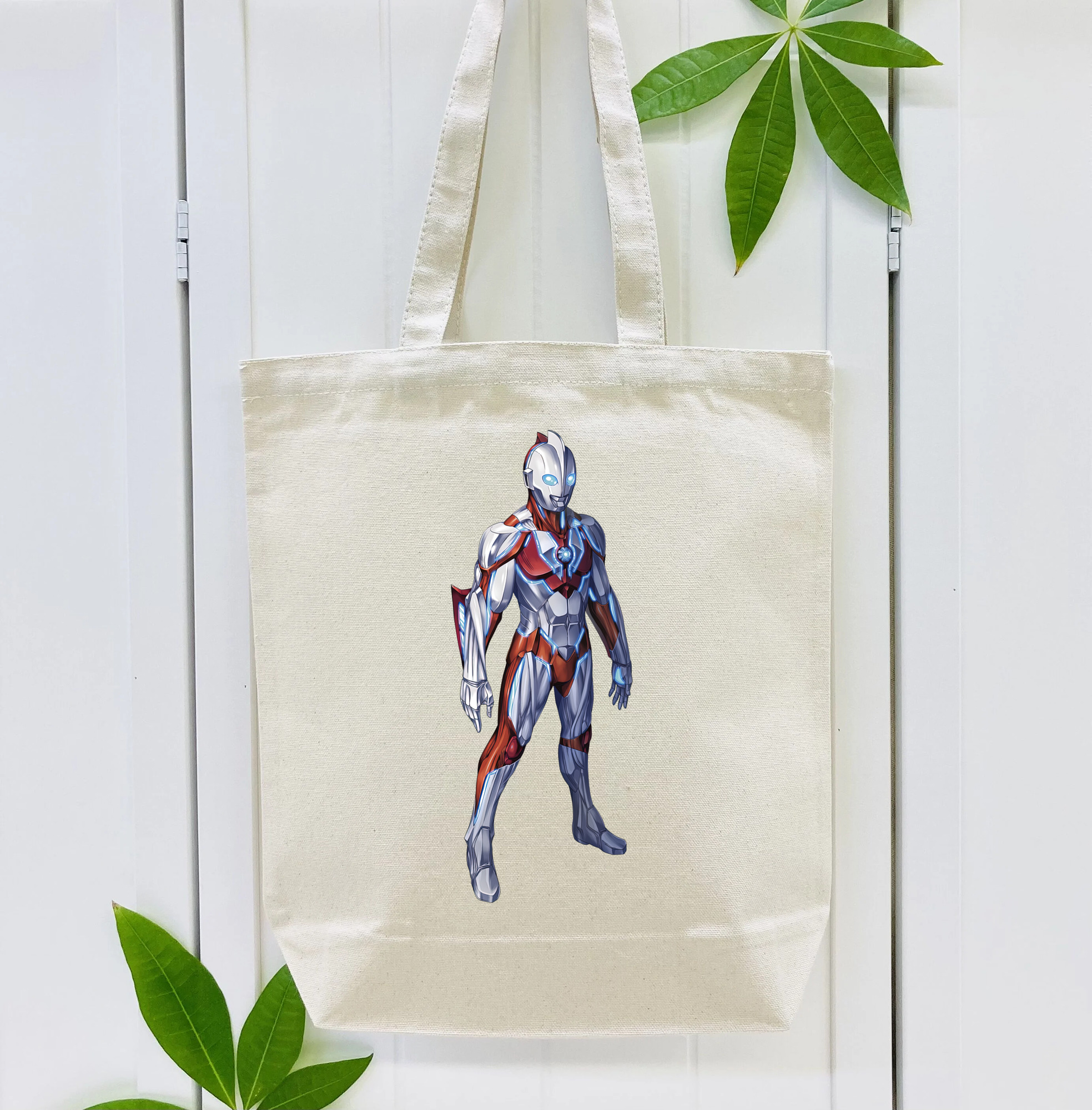 ウルトラマン Ultraman 縦型キャンバス生地手提げバッグ　トートバッグ