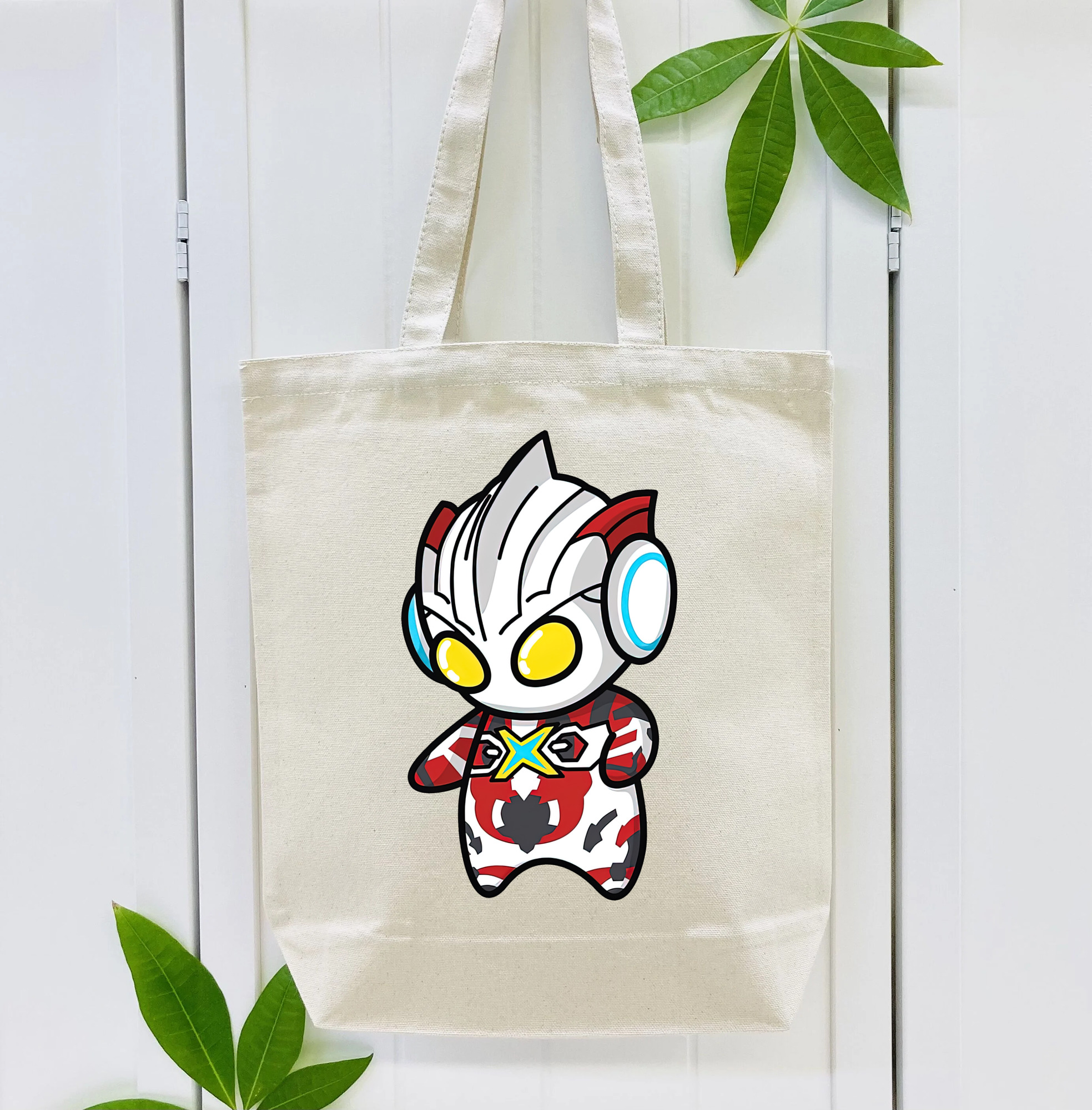 ウルトラマン Ultraman 縦型キャンバス生地手提げバッグ　トートバッグ