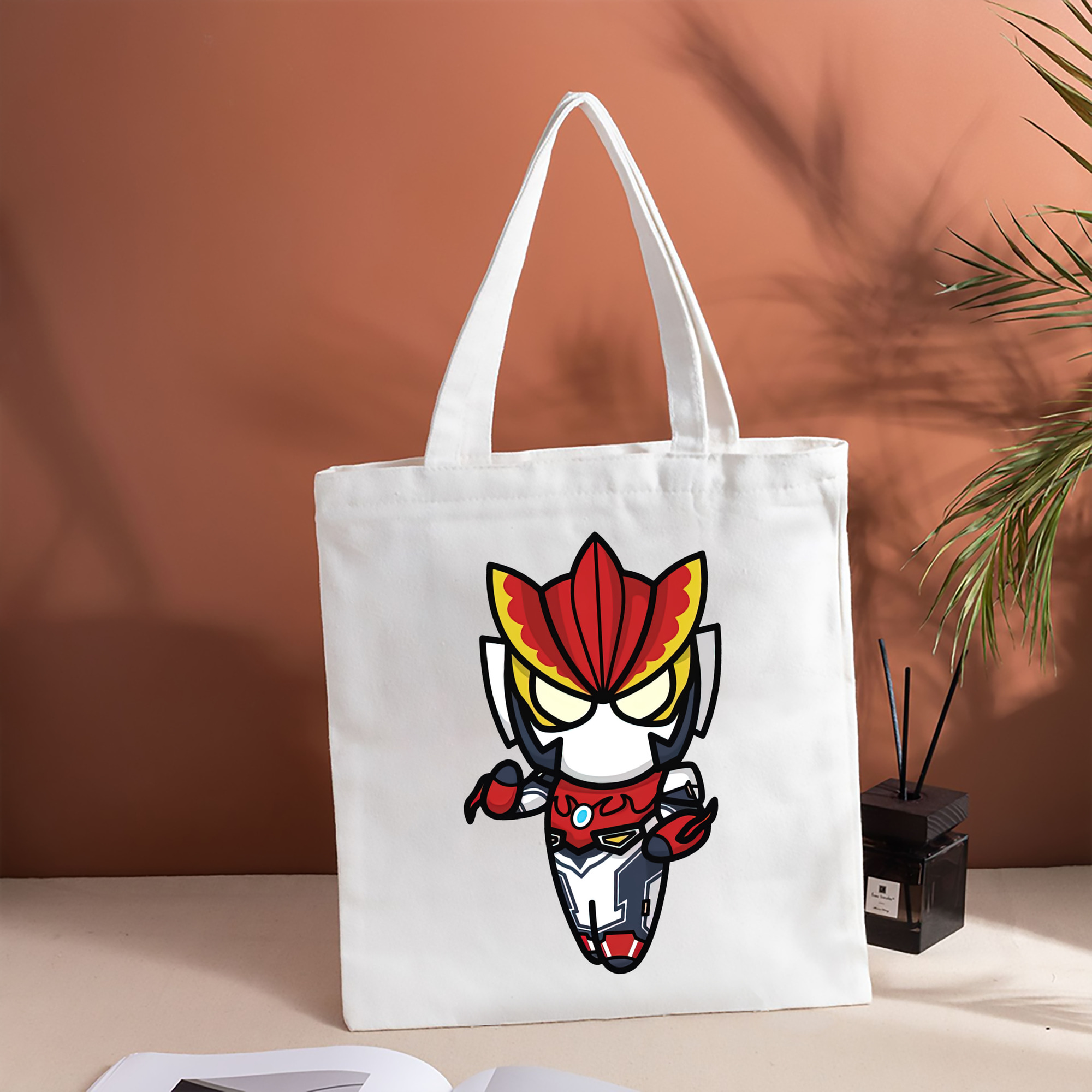 ウルトラマン Ultraman 縦型キャンバス生地手提げバッグ　トートバッグ