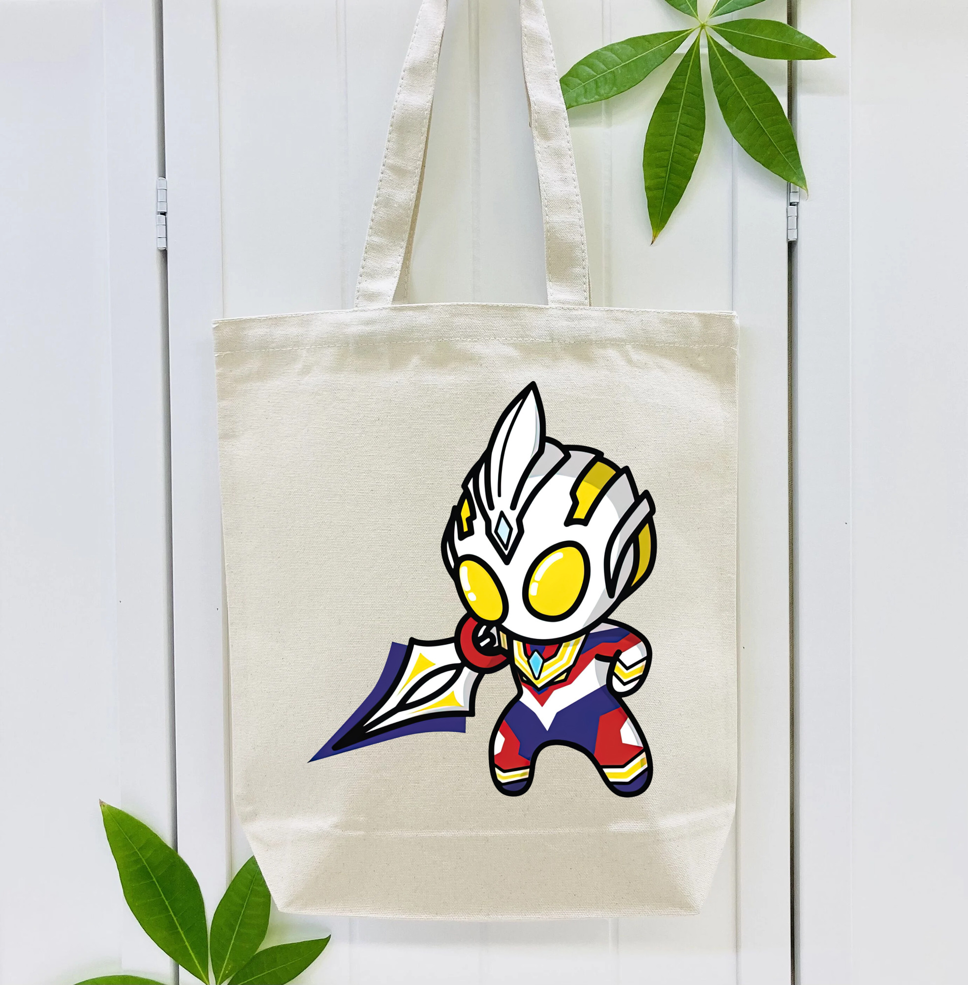 ウルトラマン Ultraman 縦型キャンバス生地手提げバッグ　トートバッグ