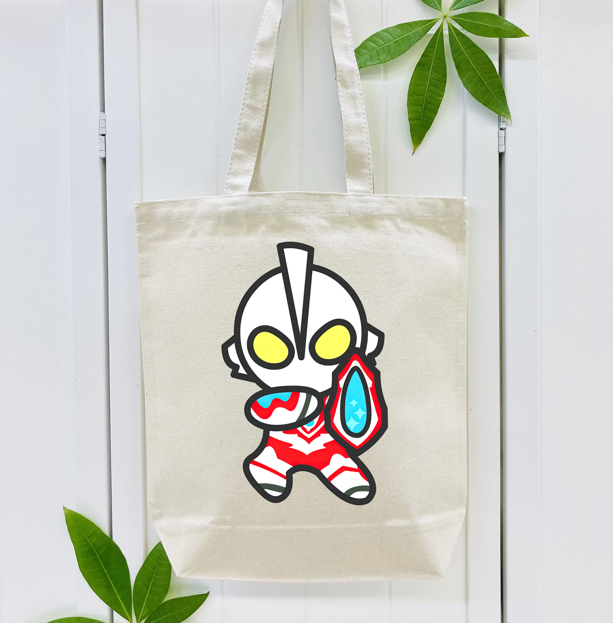 ウルトラマン Ultraman 縦型キャンバス生地手提げバッグ　トートバッグ