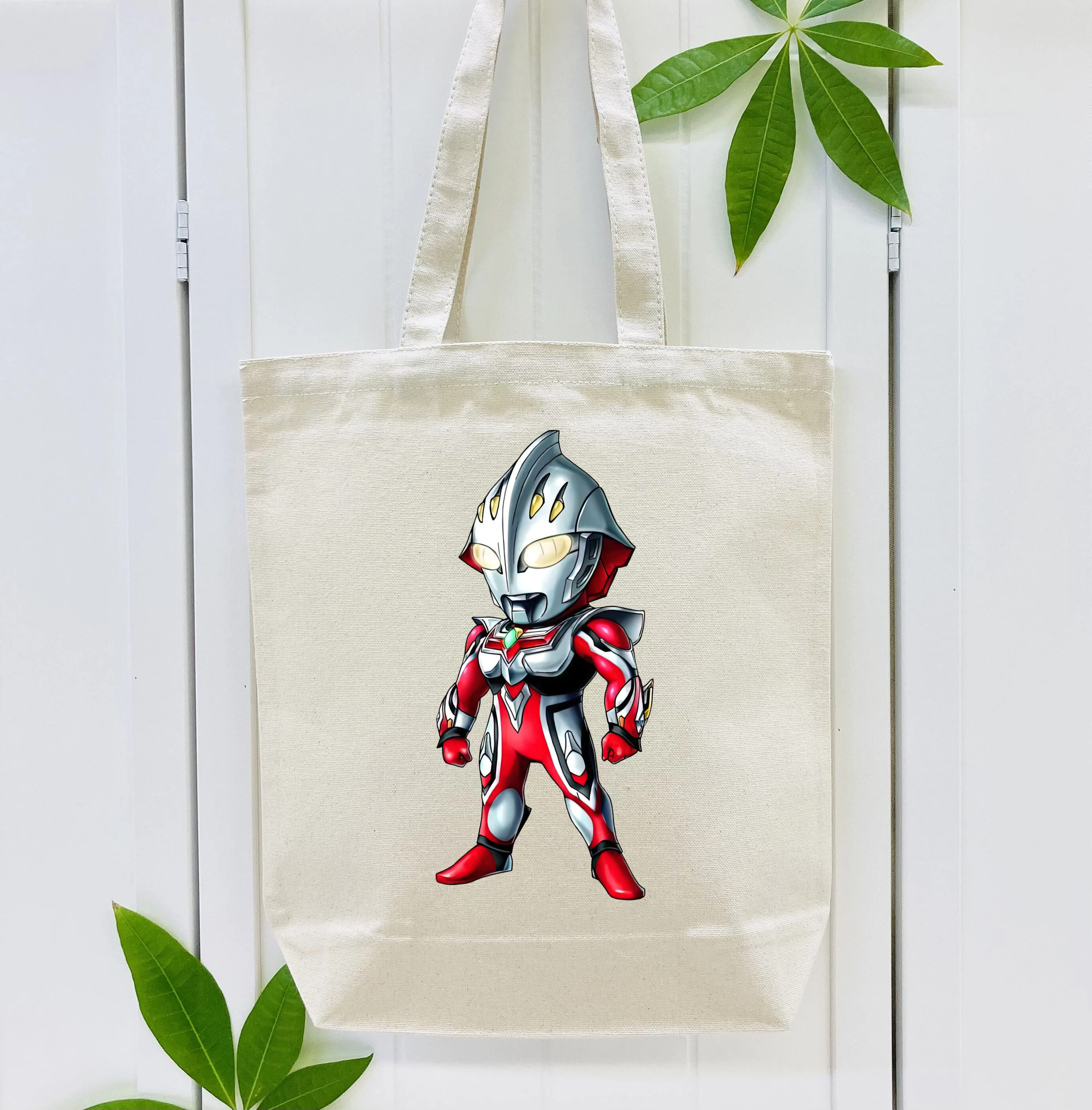 ウルトラマン Ultraman 縦型キャンバス生地手提げバッグ　トートバッグ