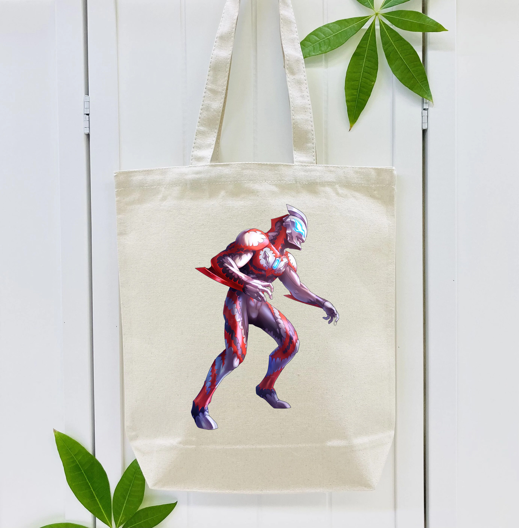 ウルトラマン Ultraman 縦型キャンバス生地手提げバッグ　トートバッグ