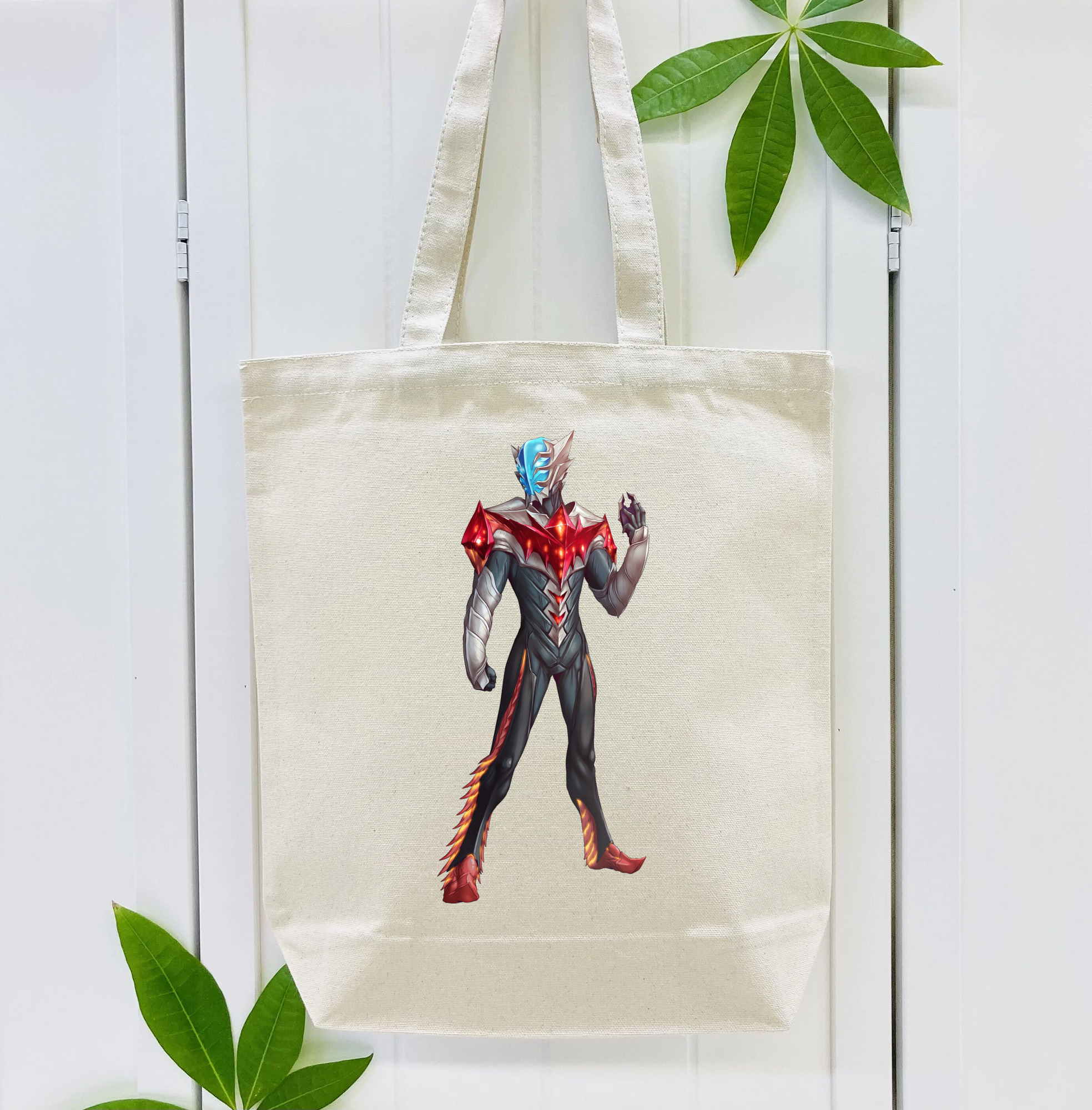 ウルトラマン Ultraman 縦型キャンバス生地手提げバッグ　トートバッグ
