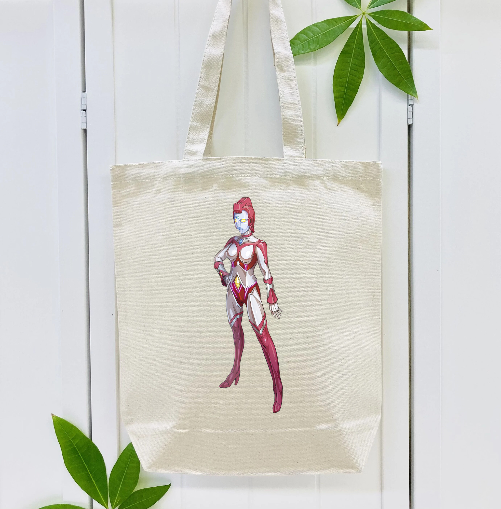 ウルトラマン Ultraman 縦型キャンバス生地手提げバッグ　トートバッグ