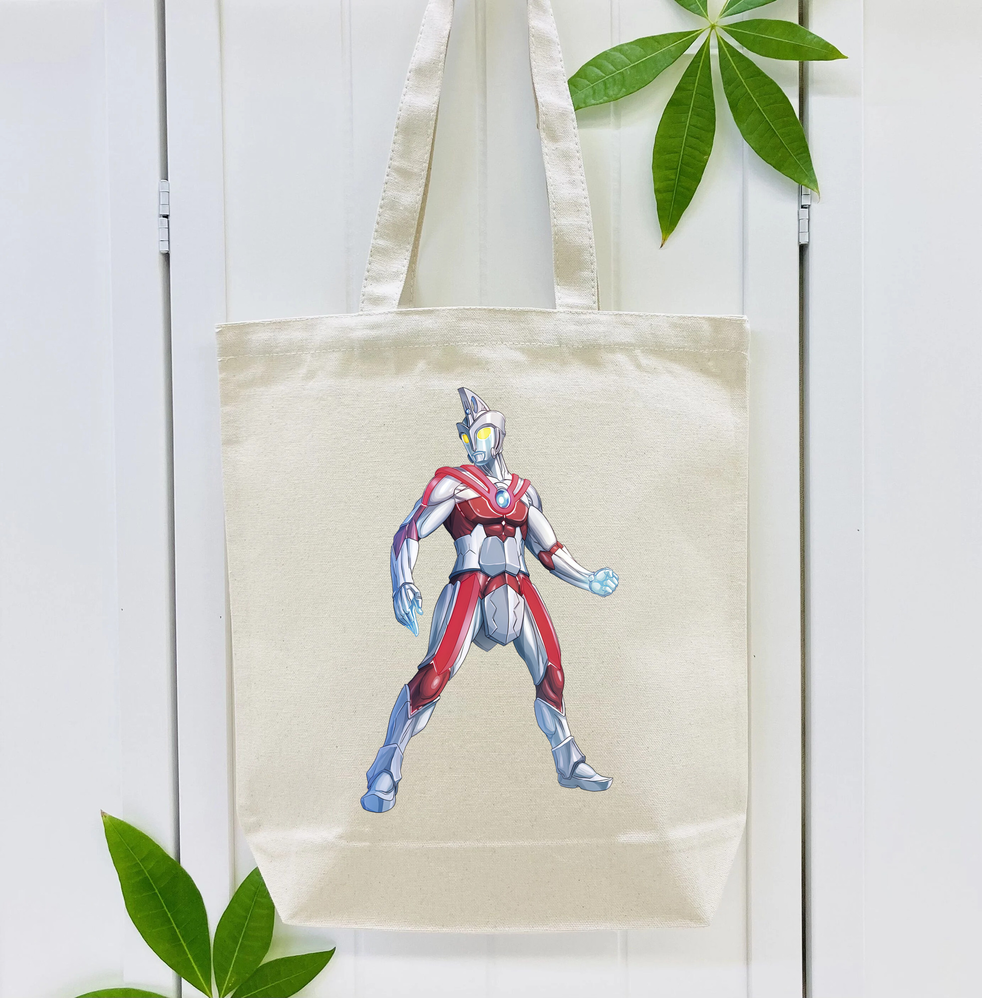 ウルトラマン Ultraman 縦型キャンバス生地手提げバッグ　トートバッグ