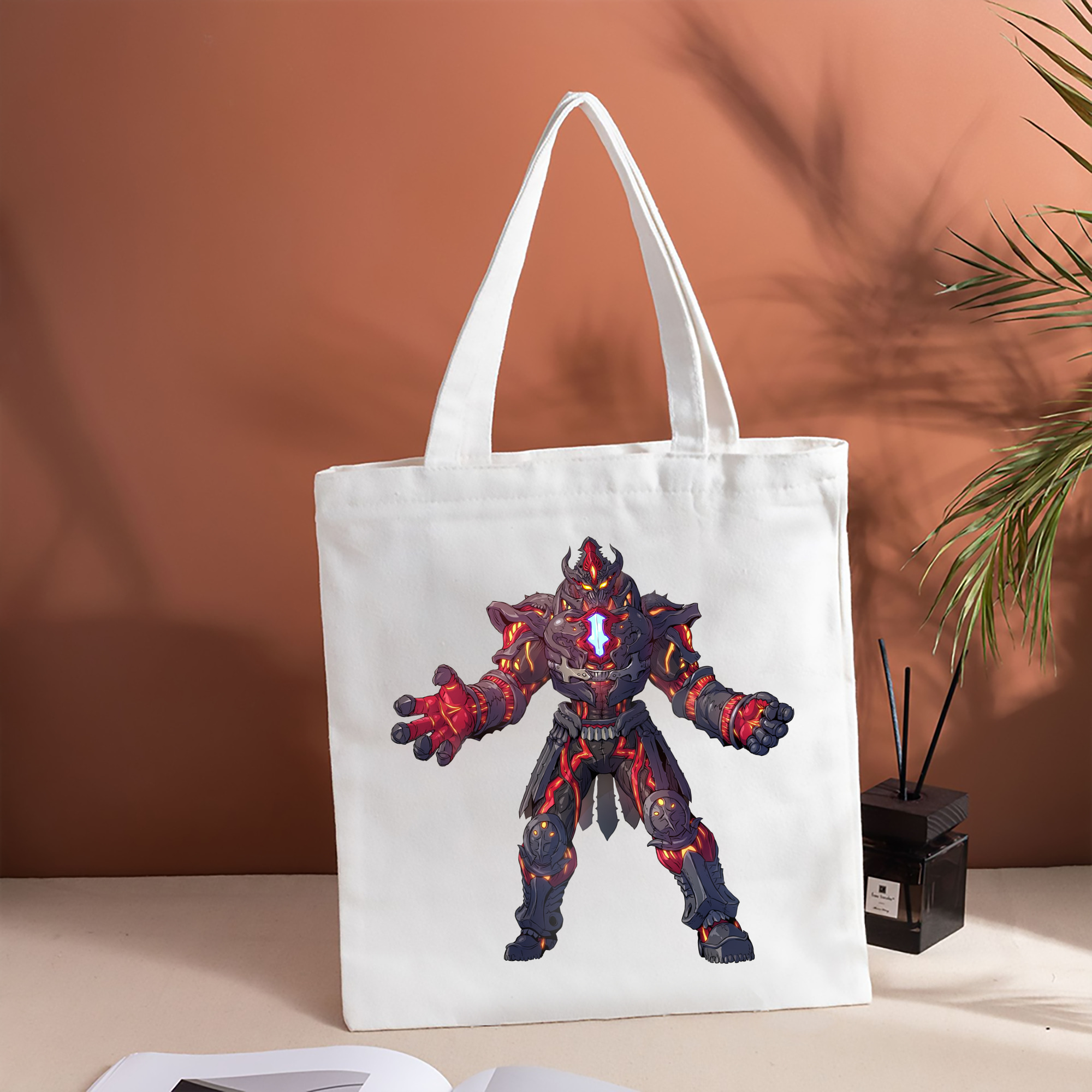 ウルトラマン Ultraman 縦型キャンバス生地手提げバッグ　トートバッグ