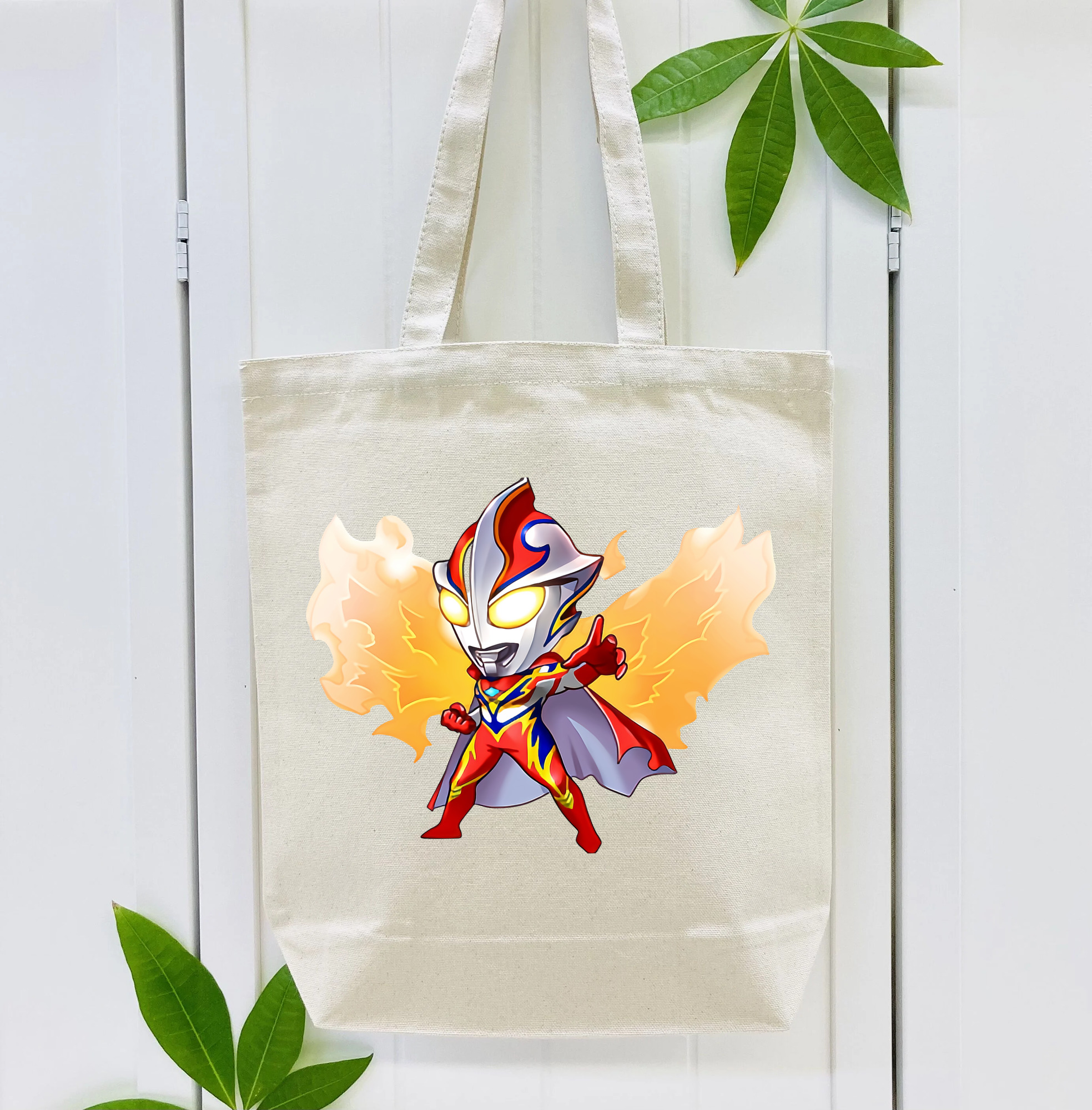 ウルトラマン Ultraman 縦型キャンバス生地手提げバッグ　トートバッグ
