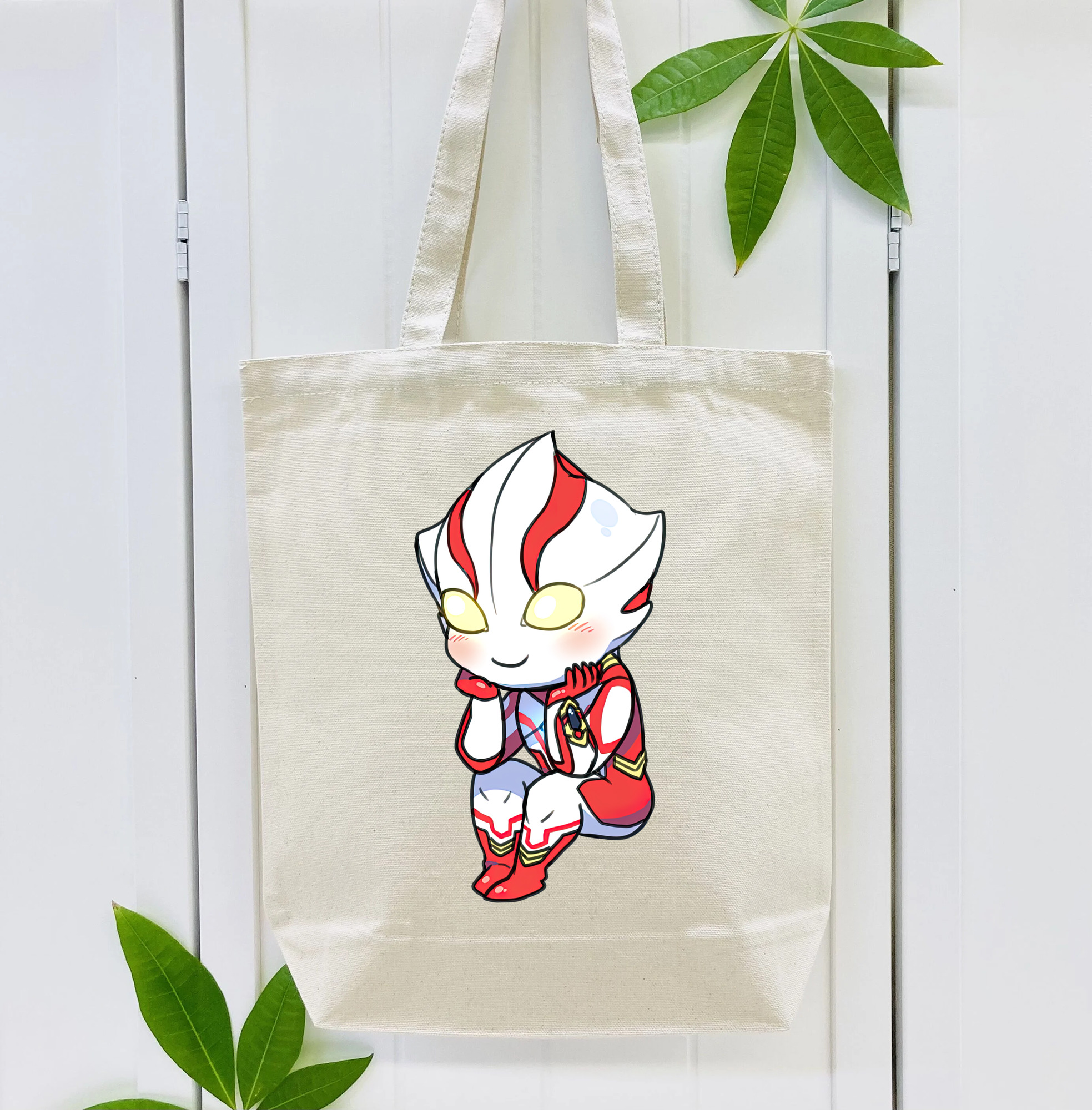 ウルトラマン Ultraman 縦型キャンバス生地手提げバッグ　トートバッグ