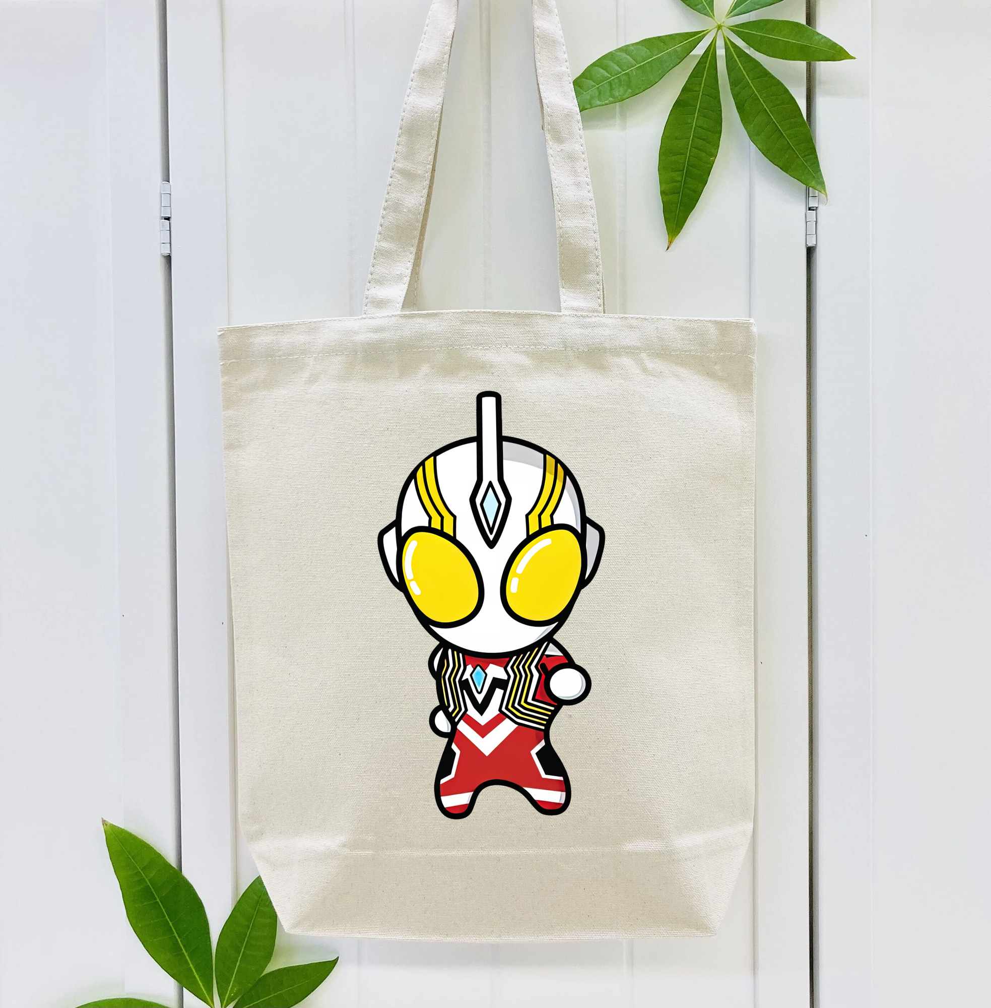 ウルトラマン Ultraman 縦型キャンバス生地手提げバッグ　トートバッグ
